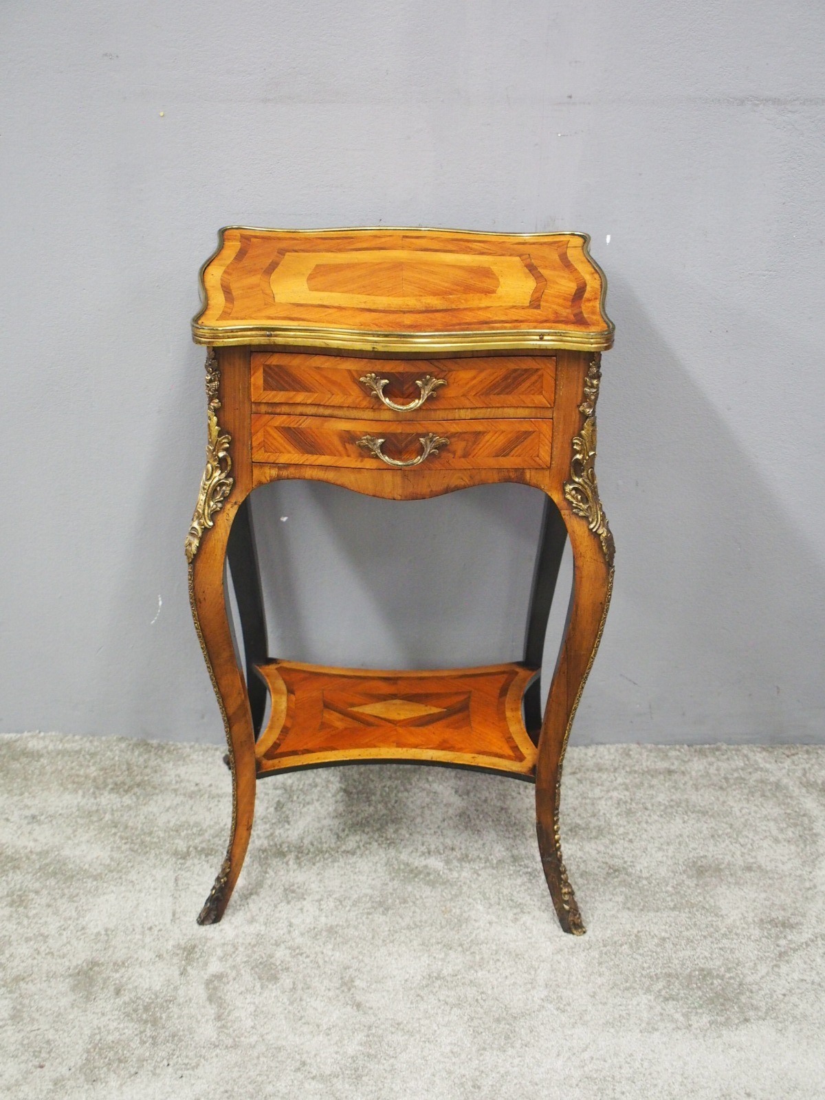 French Kingwood & Walnut Side Table c.1880 (1 of 9) French Kingwood & Walnut Side Table c.1880 (1 of 9)