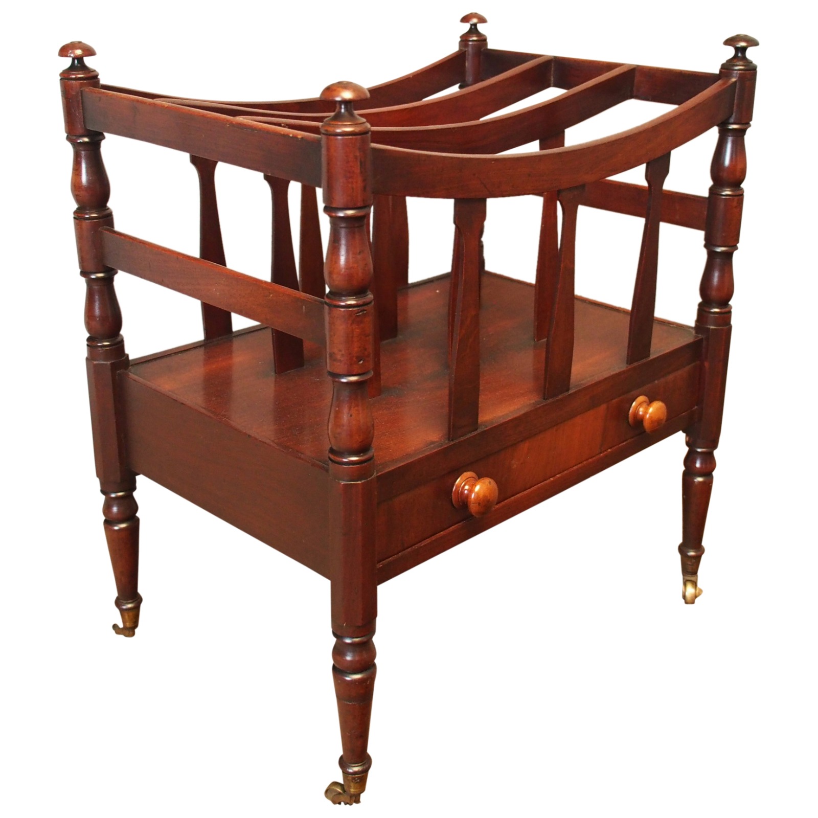 George IV Mahogany Bowed Canterbury (1 of 8)