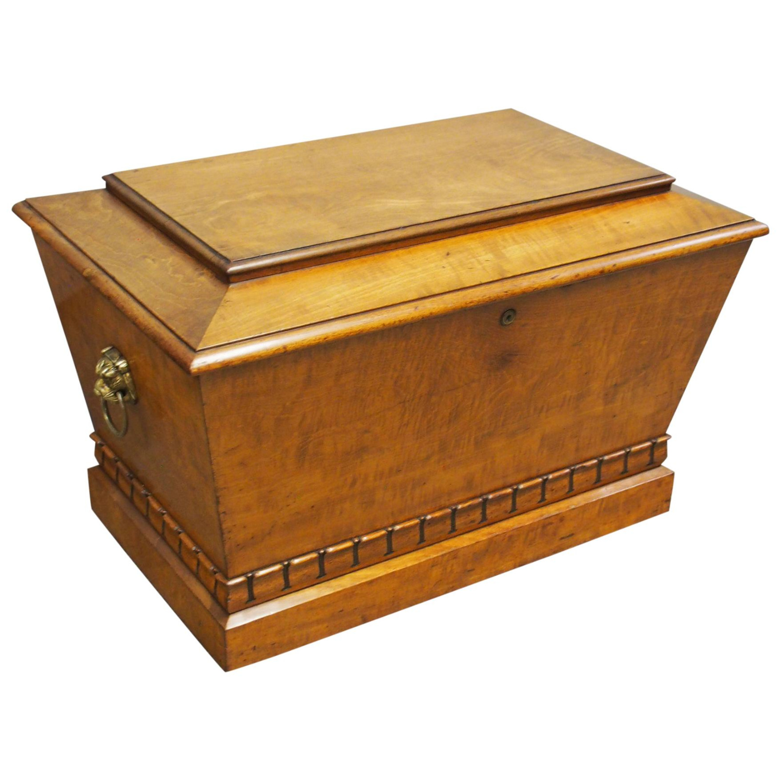 Regency Mahogany Sarcophagus Shaped Wine Cooler (1 of 11)