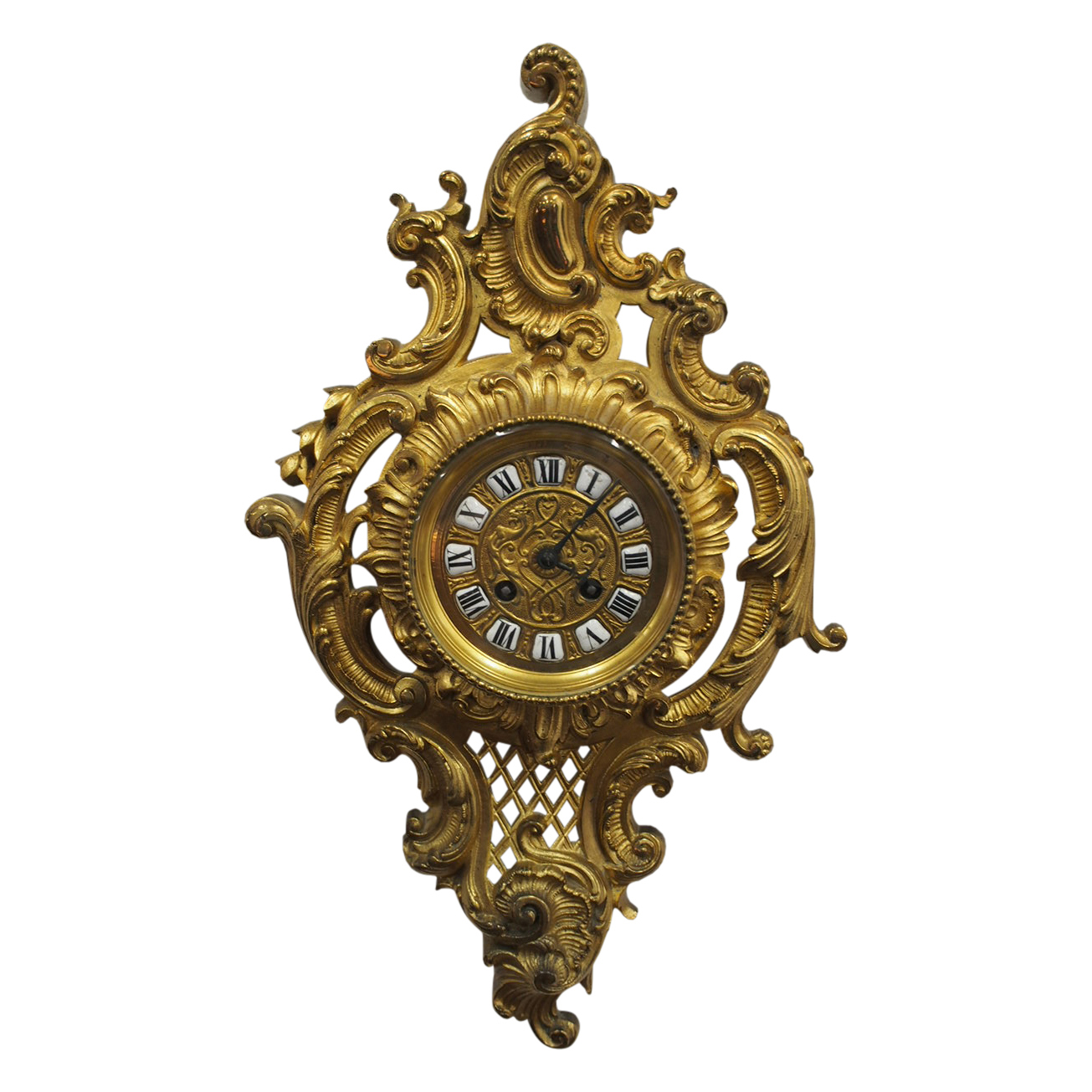 French Ormolu Carte Clock (1 of 4) French Ormolu Carte Clock (1 of 4)