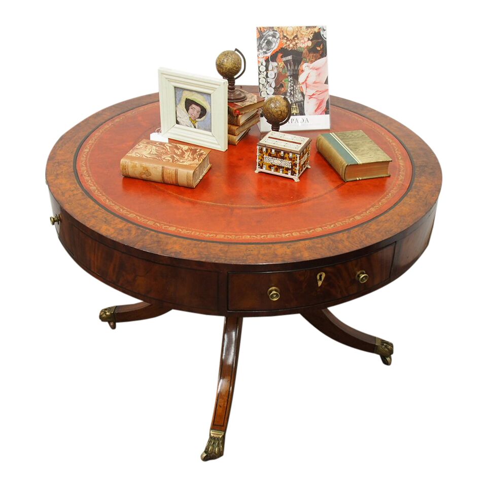 Regency Circular Drum Table (1 of 1) Regency Circular Drum Table (1 of 1)