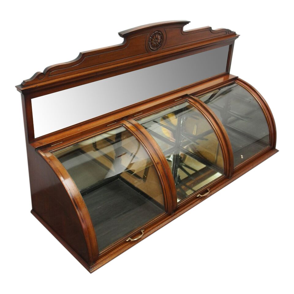 Victorian Mahogany Showcase or Shop Fitting (1 of 8)