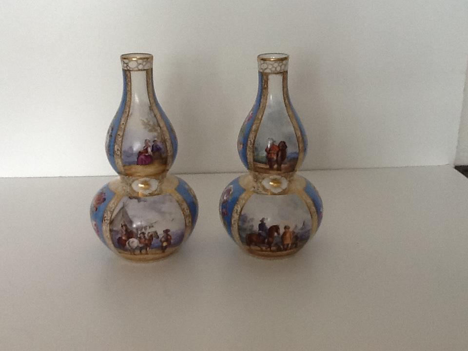 Dresden Vases c.1880 (1 of 4) Dresden Vases c.1880 (1 of 4)