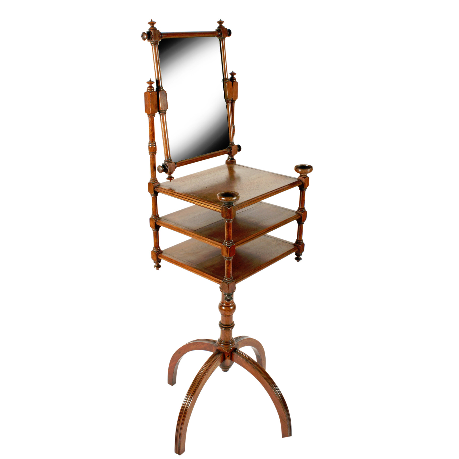 19th Century Walnut Dressing Stand 6477 / LA149068