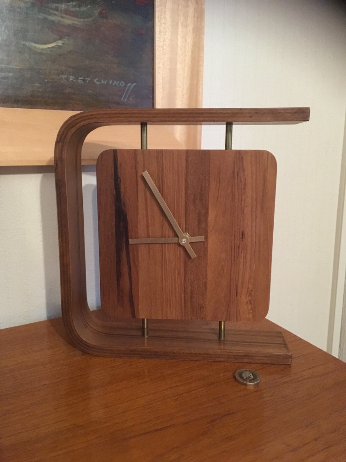 Modernist Mantel Clock (1 of 8)