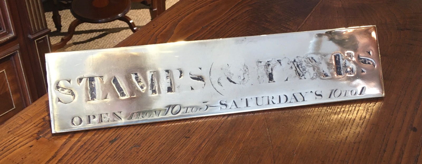 Victorian Post Office Sign (1 of 4)