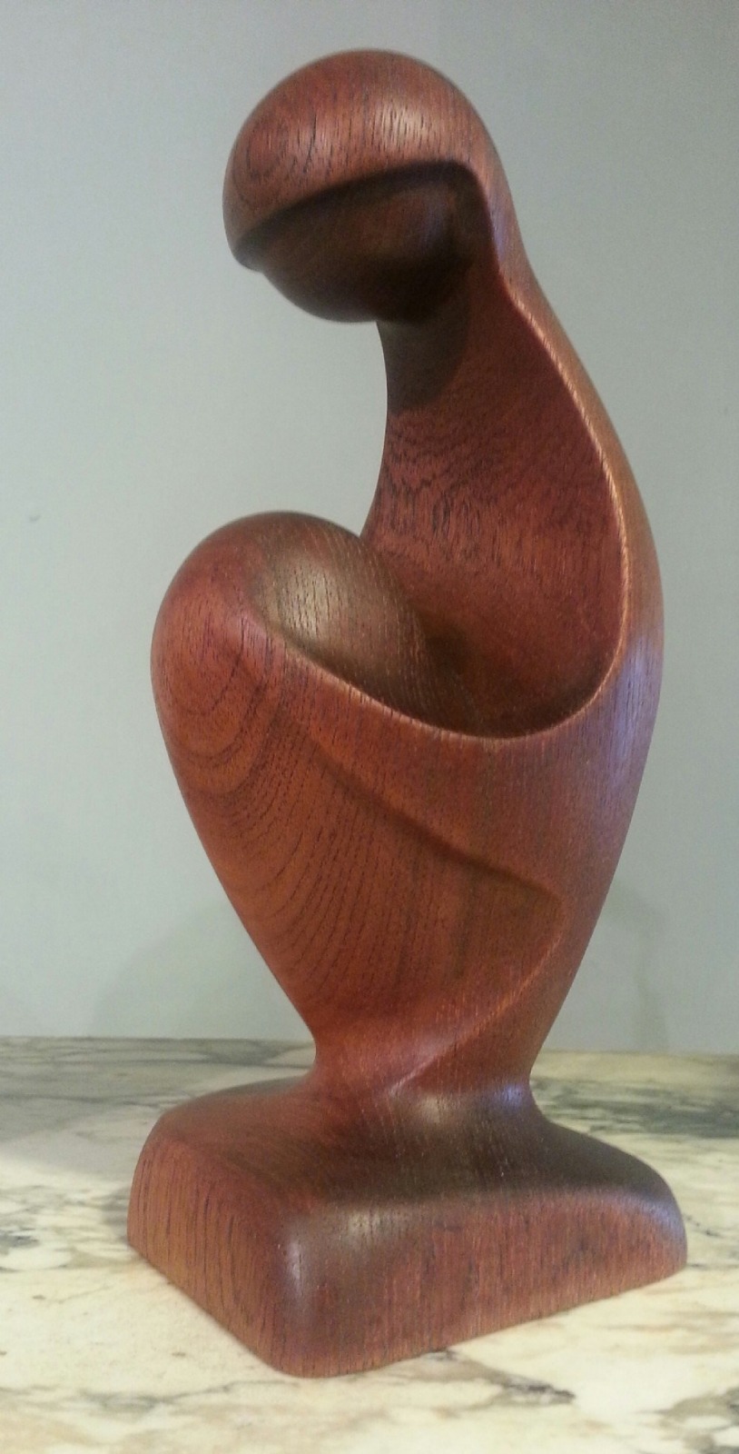 Simon Randers Teak Sculpture (1 of 4)