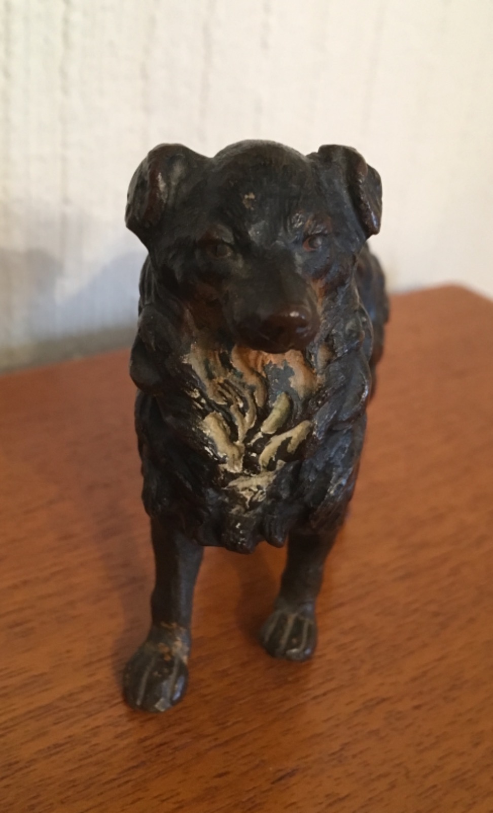 Cold Painted Bronze English Shepherd Dog c.1910 (1 of 6)