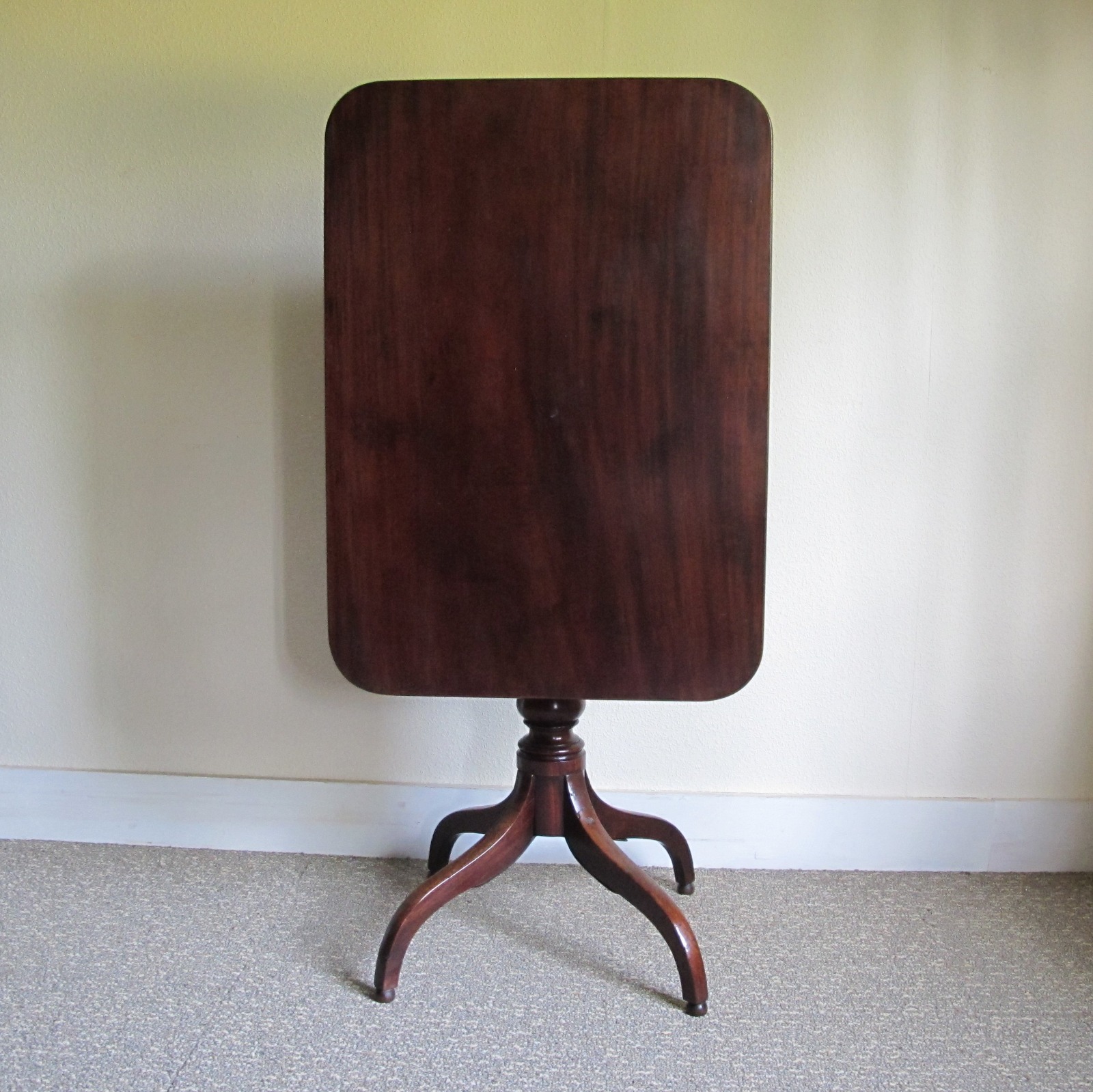 Mahogany Snap Top Antique Table (1 of 2)
