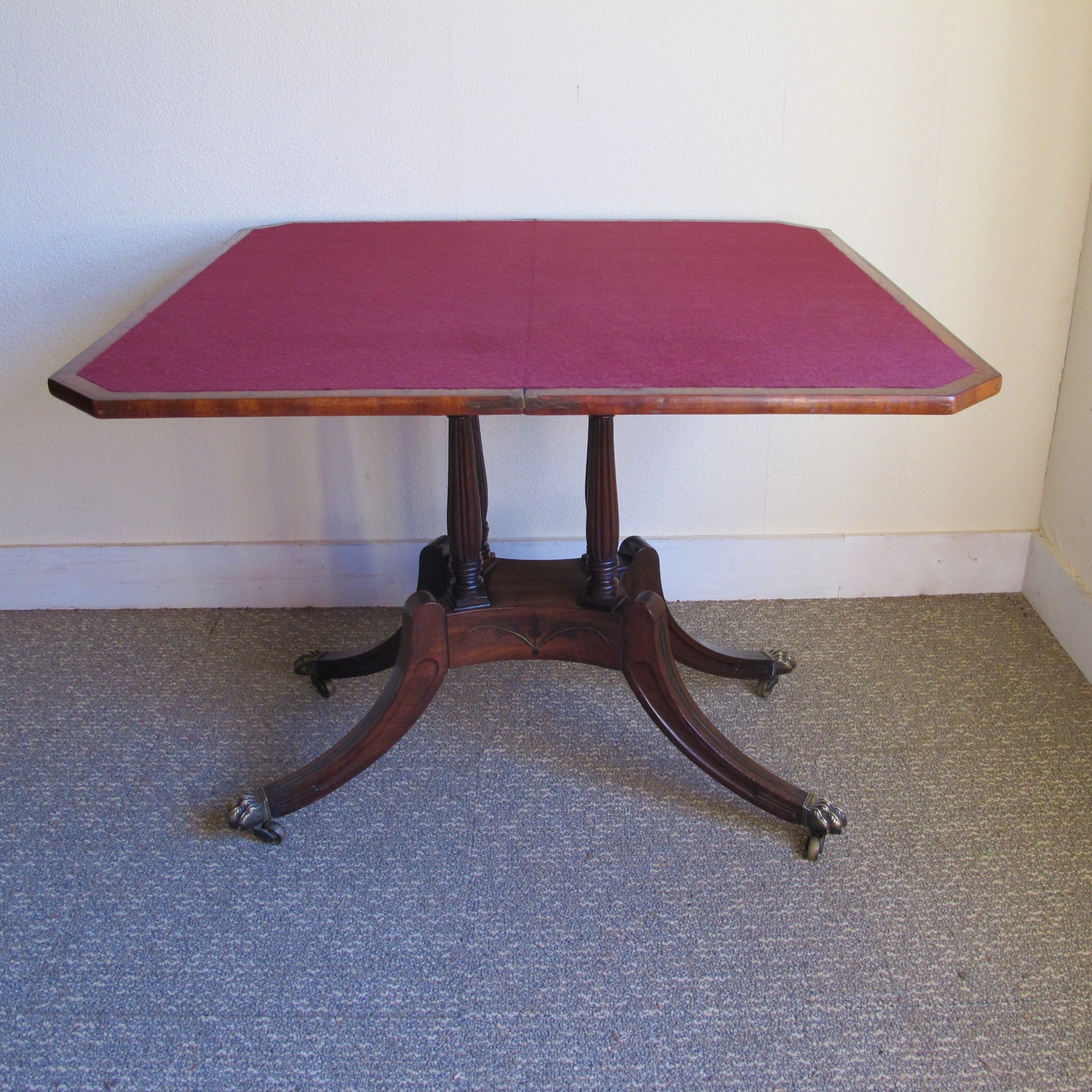 Mahogany Card Table c.1825 (1 of 7)
