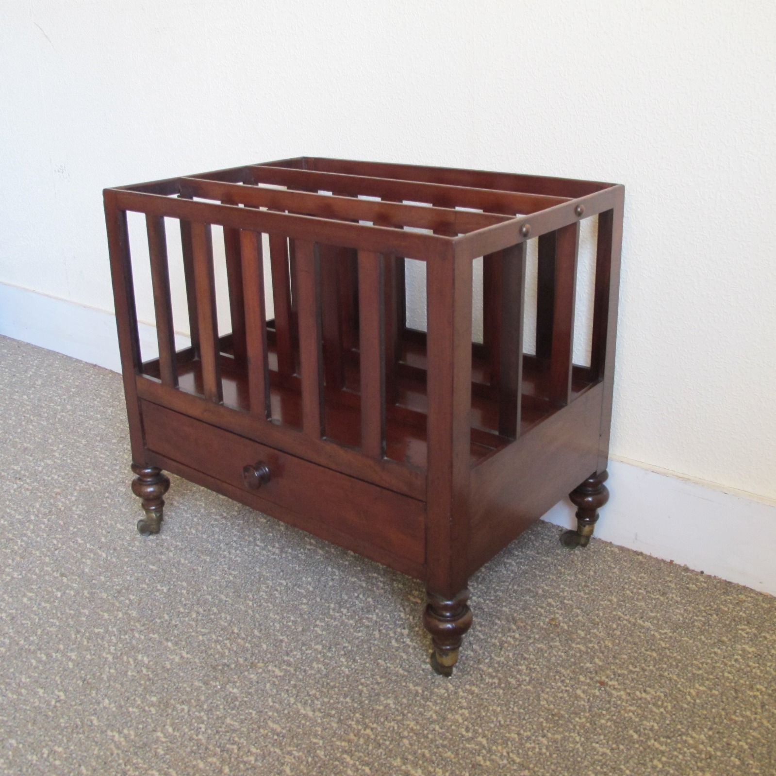 Mahogany Canterbury c.1830 (1 of 5)