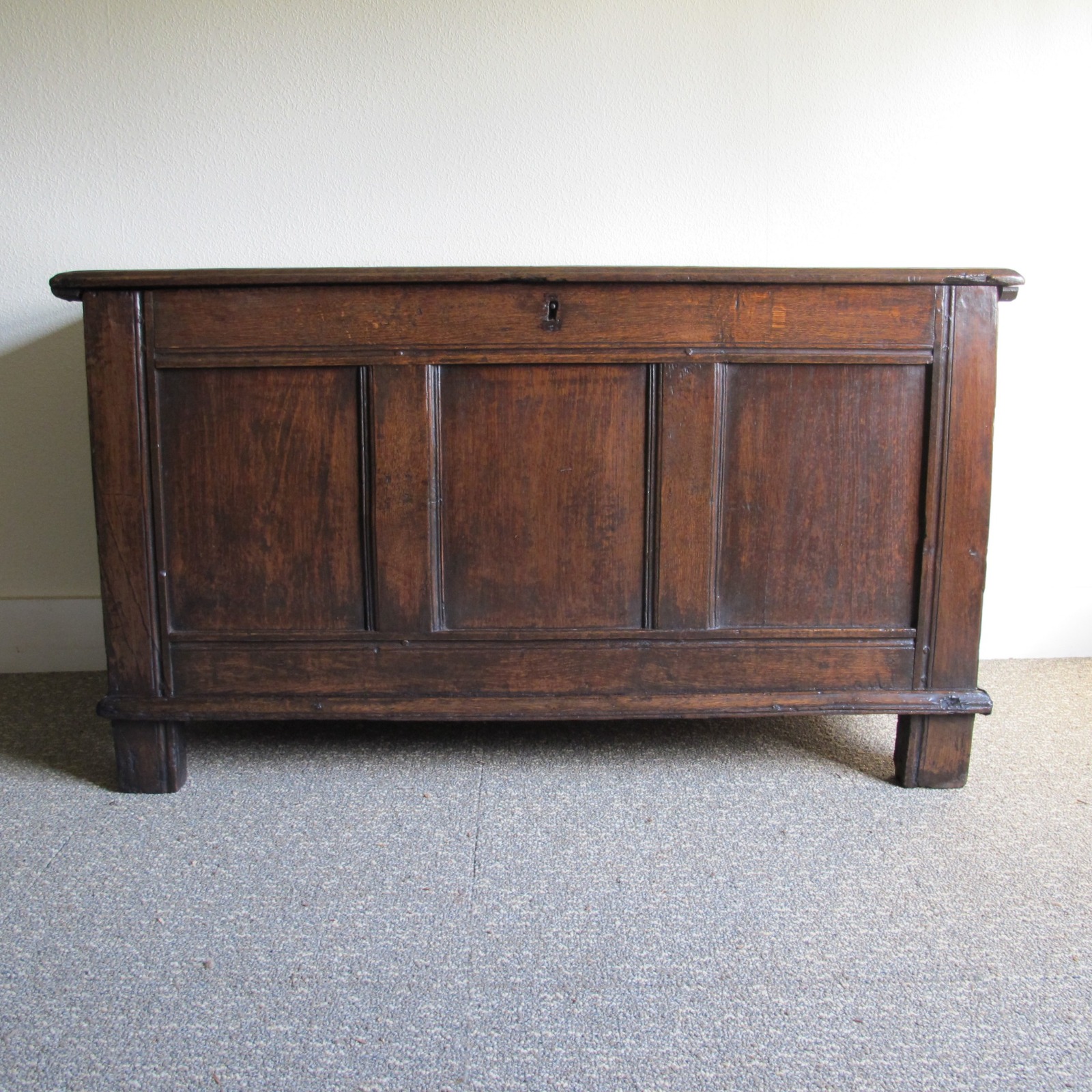 Oak Coffer c.1680 (1 of 2)