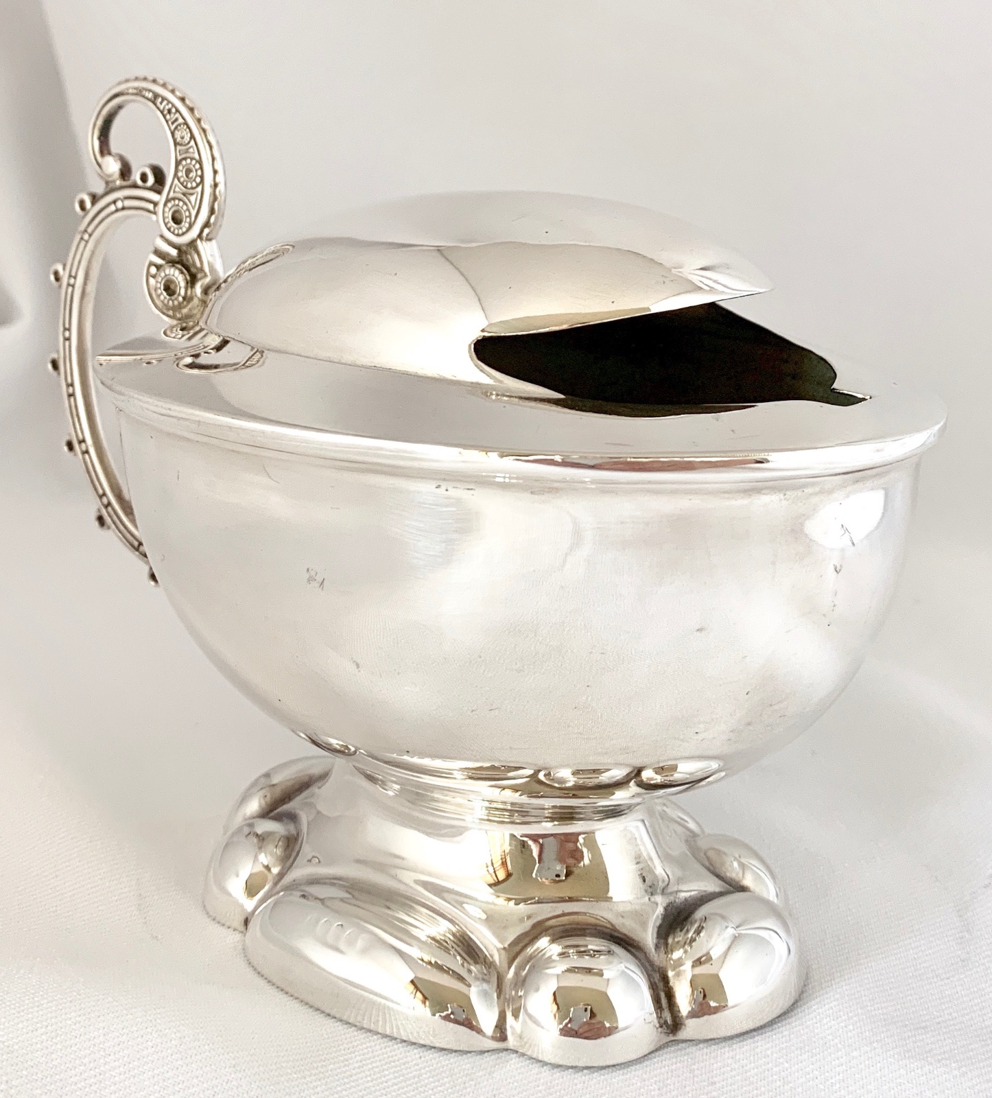 Silver Plated Spoon Warmer (1 of 5)