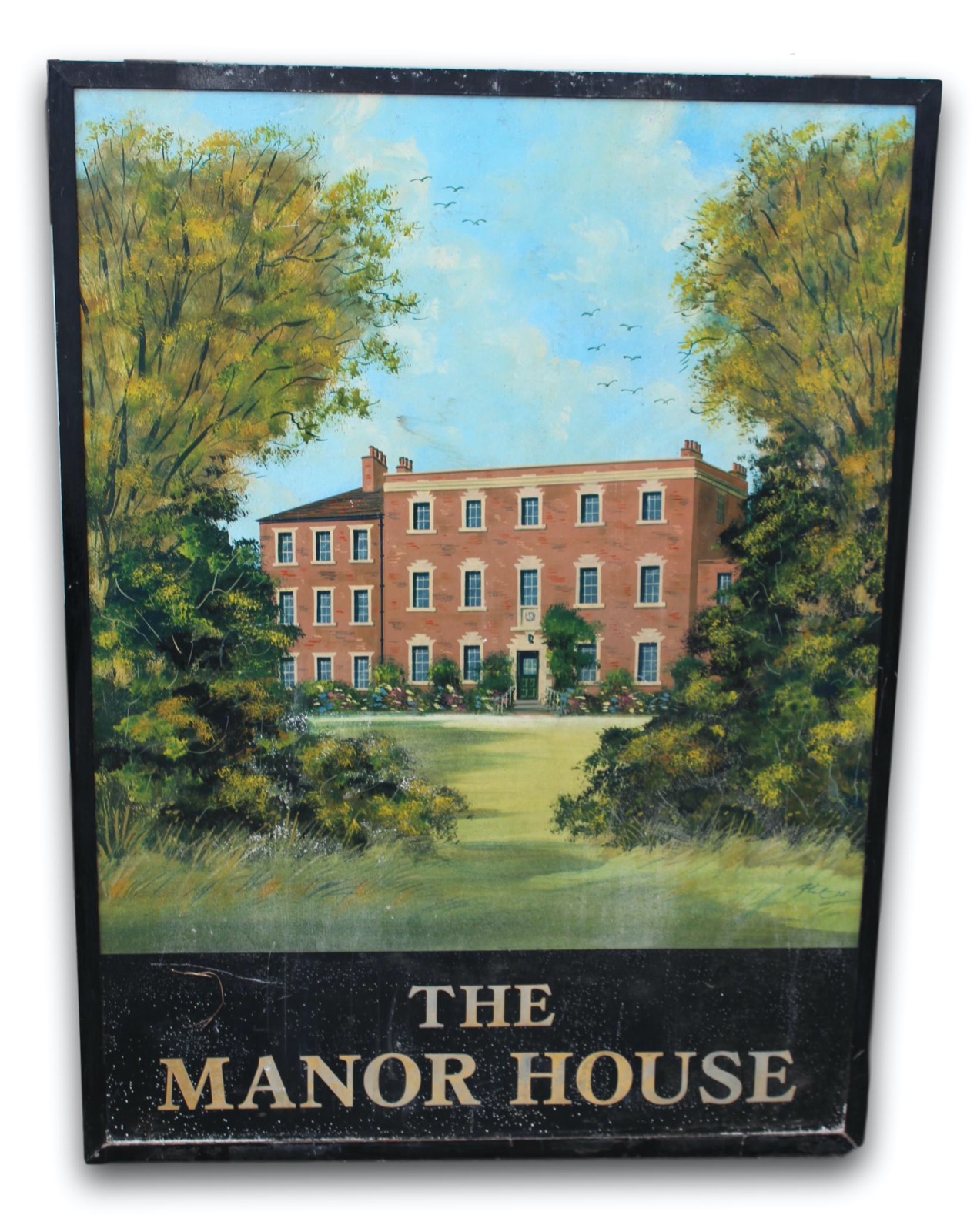 Highly Decorative 20th Century Double Sided Pub Sign (1 of 5) Highly Decorative 20th Century Double Sided Pub Sign (1 of 5)