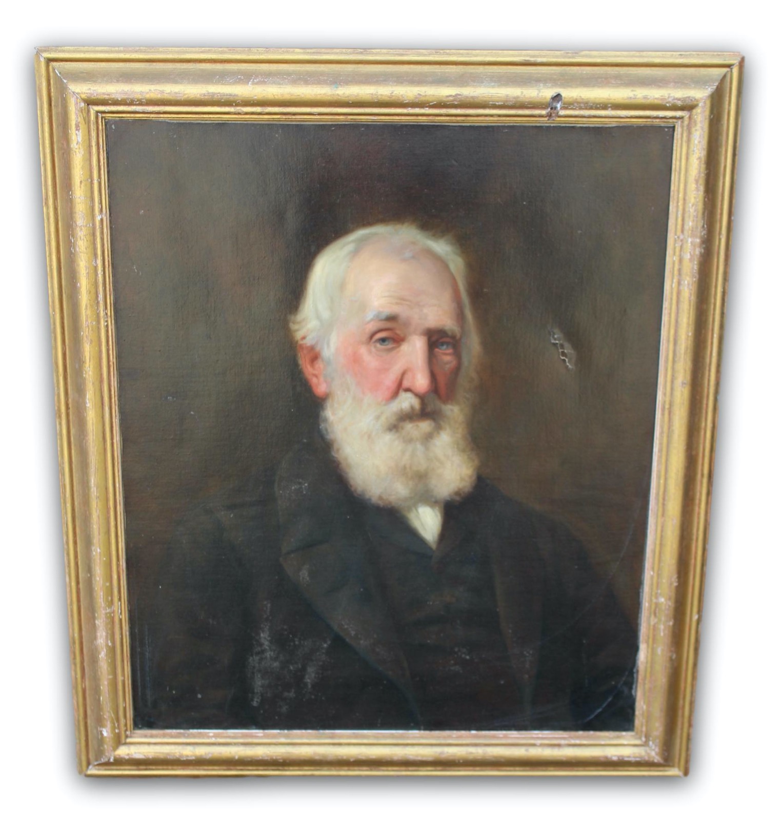 Late Victorian Oil on Canvas Portrait of a Gentleman (1 of 1)