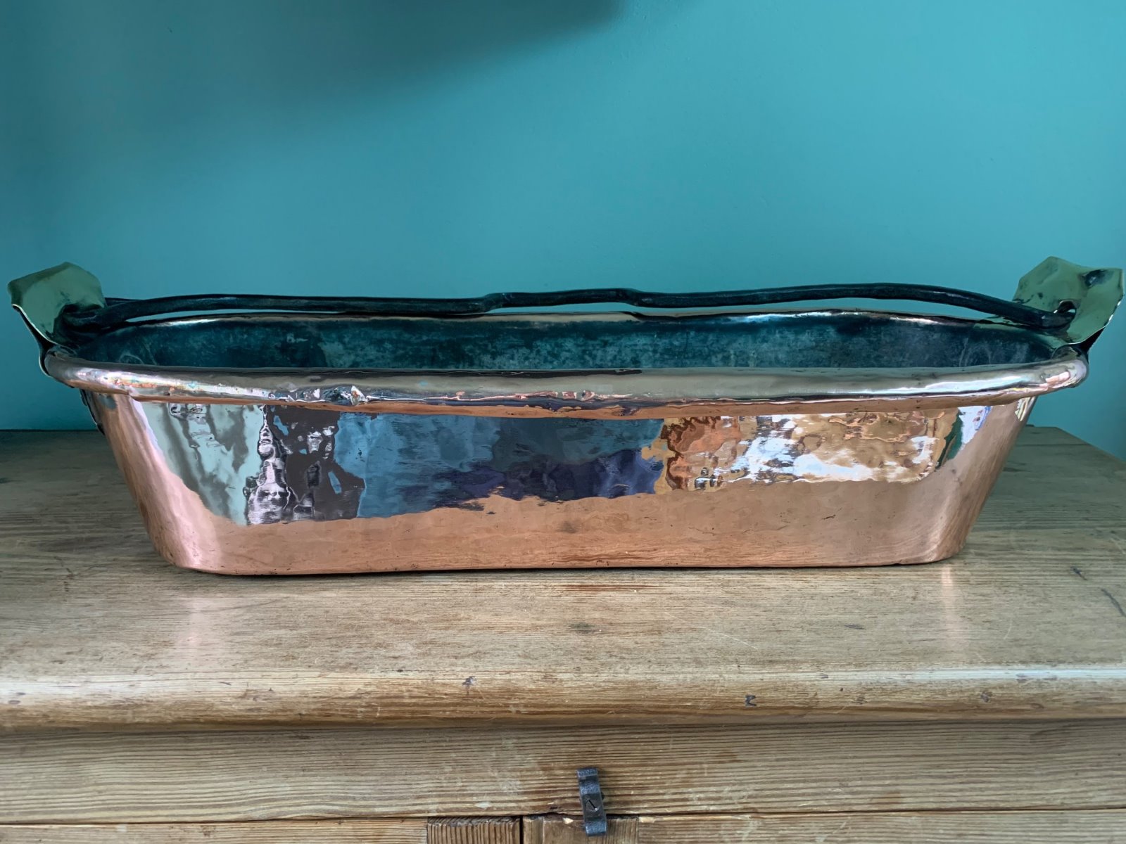 Antique Copper Fish Kettle c.1880 LA190756 | Antique Copper Fish Kettle c.1880 LA190756 |