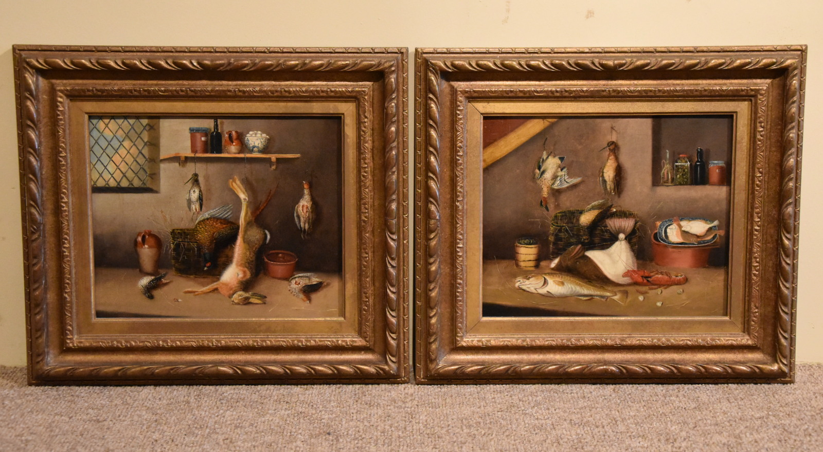 'Field Fare' & 'Sea Fare' Pair by Benjamin Blake (1 of 6)