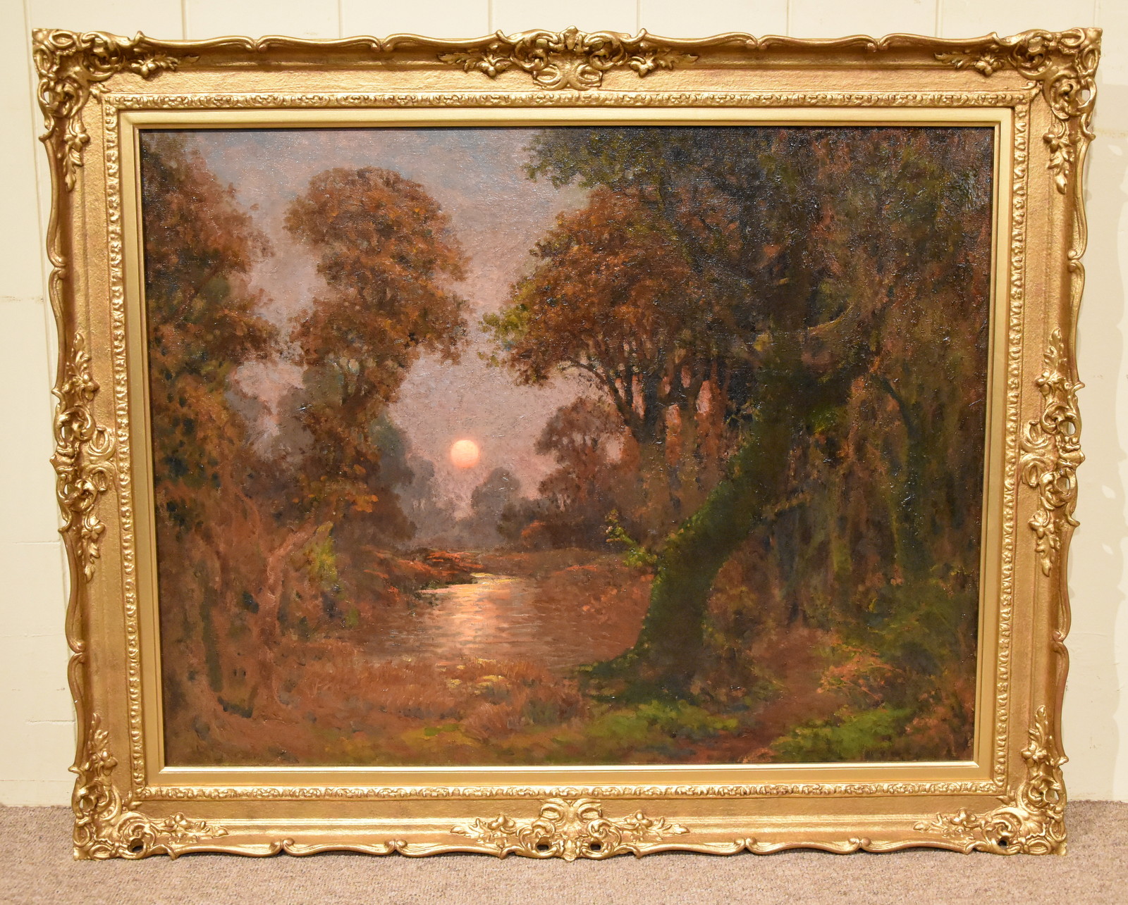 Oil Painting by Garstin Cox - A Summer Moonlight (1 of 5)