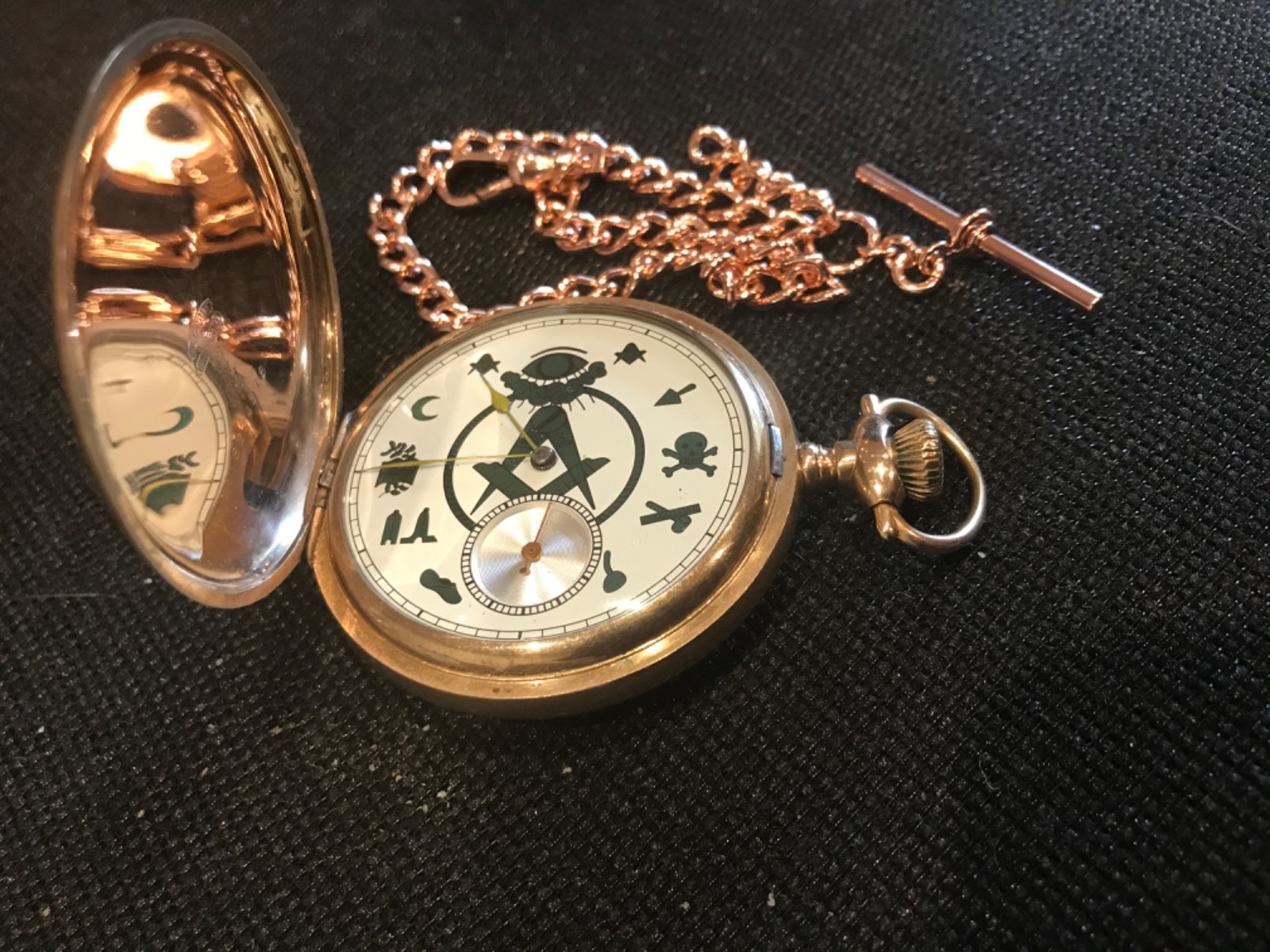 masonic watch chain