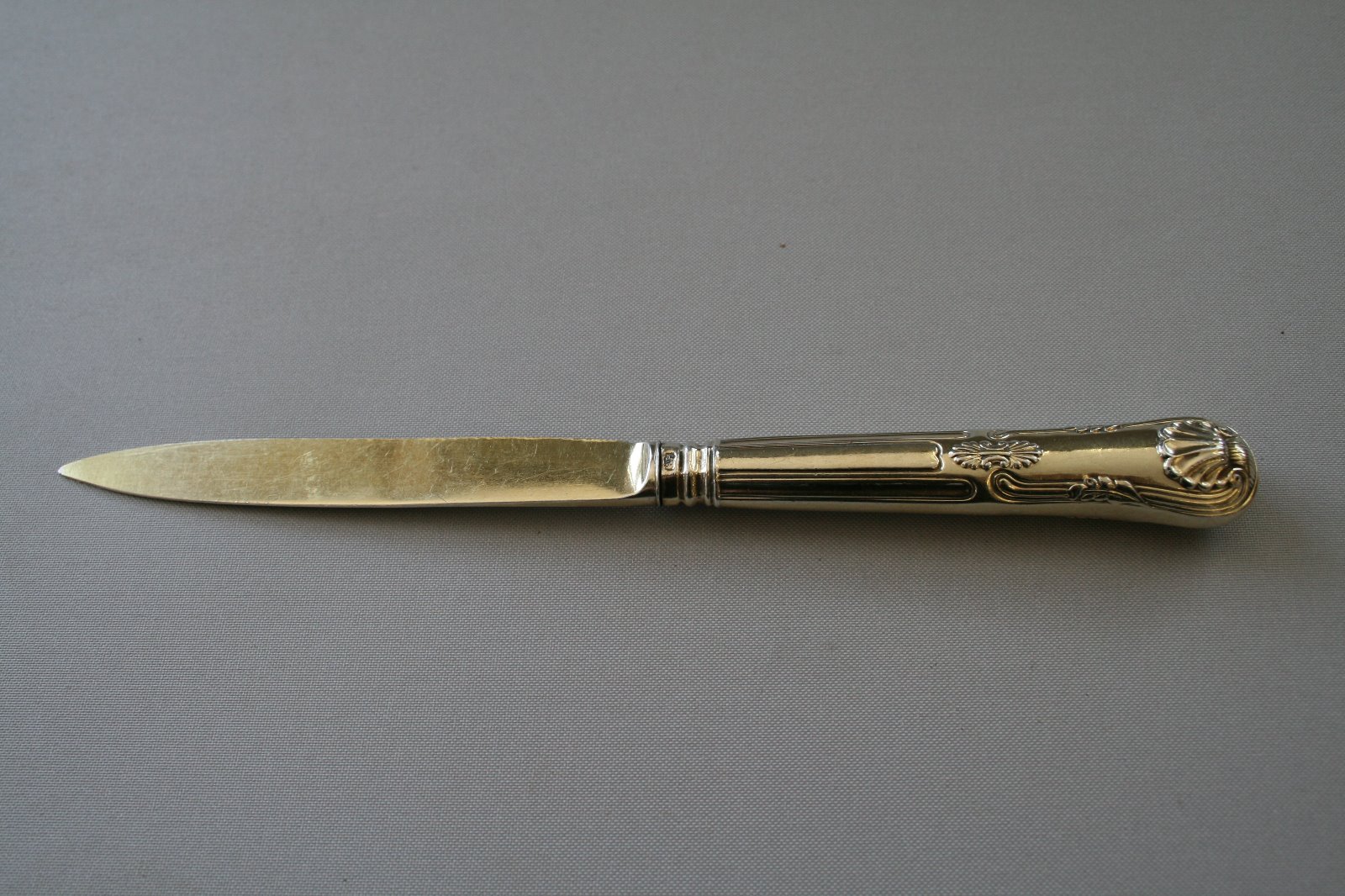 Georgian Silver Gilt Letter Opener (1 of 2)