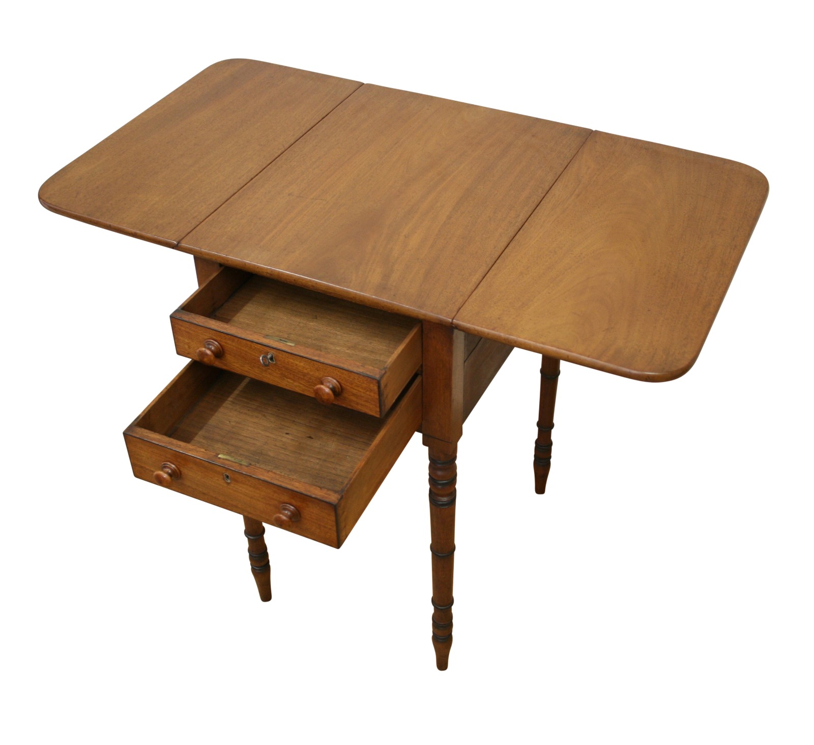 Early Victorian Mahogany Pembroke Table (1 of 3)