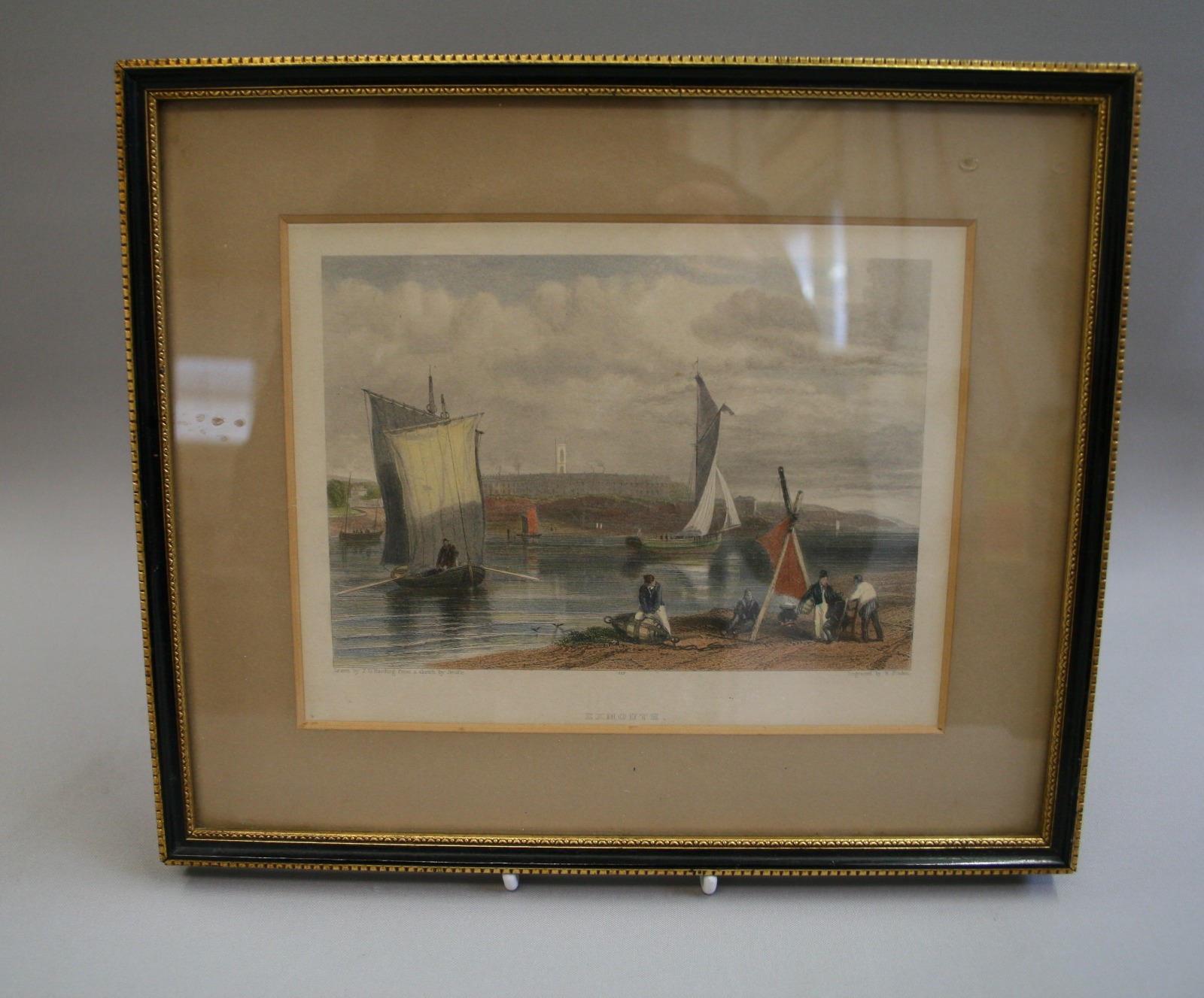 Finely Engraved 19th Century of Exmouth (1 of 3)