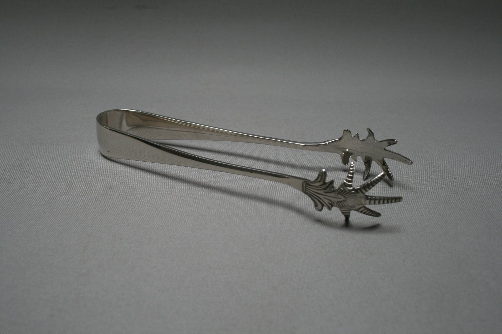 Pair of Silver Plate Ice or Sugar Nips (1 of 2)