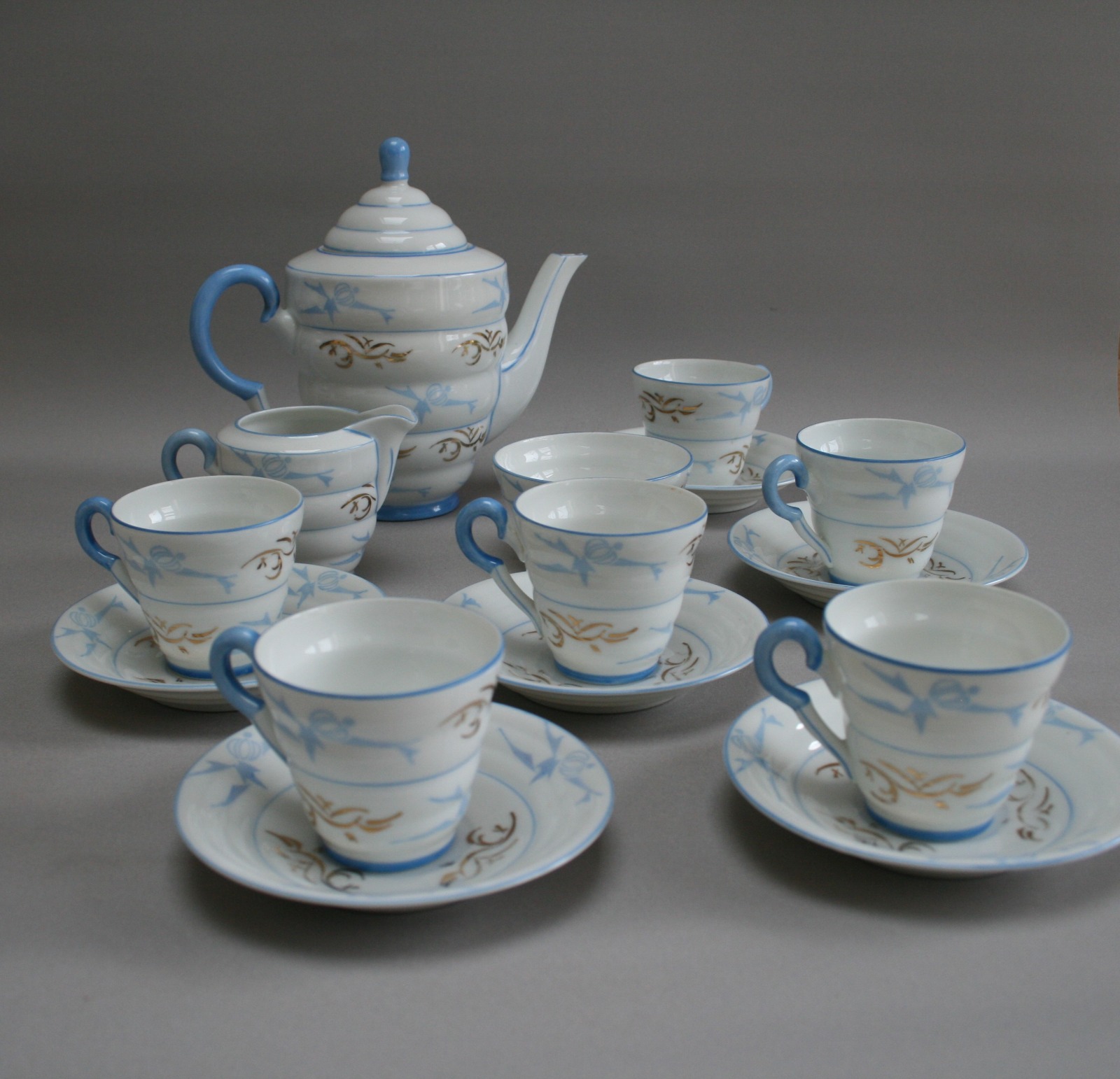 Dainty Phoenix Bone China Coffee Set (1 of 6)