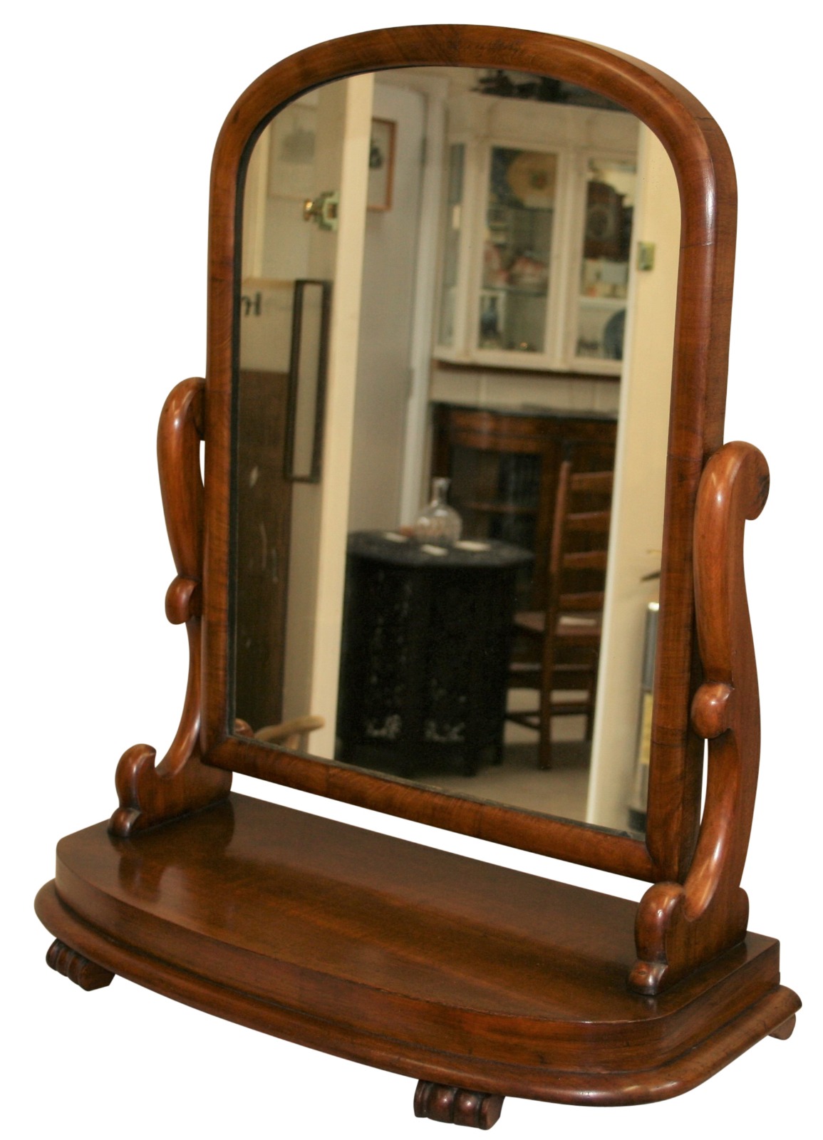 Late Victorian Mahogany Toilet Mirror (1 of 3)