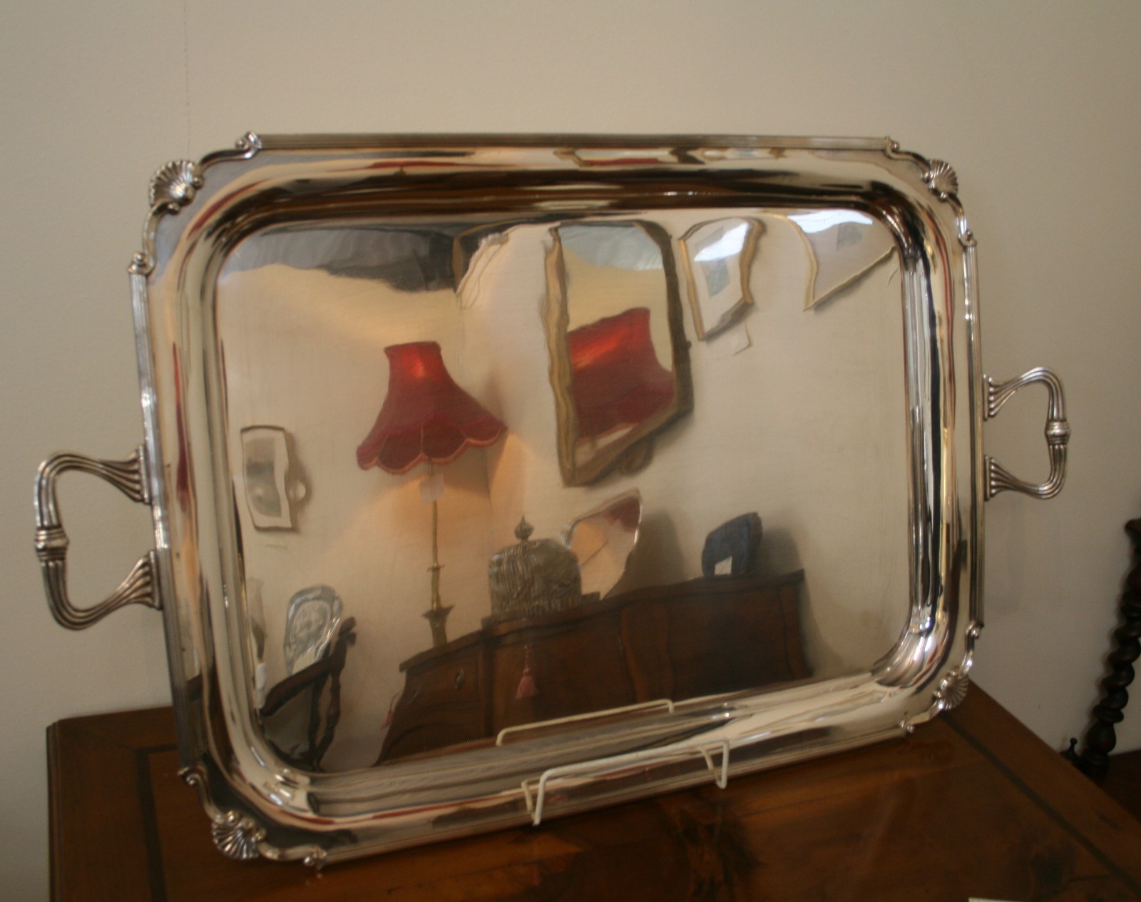 Large Silver Plate Tray c.1950 (1 of 1)