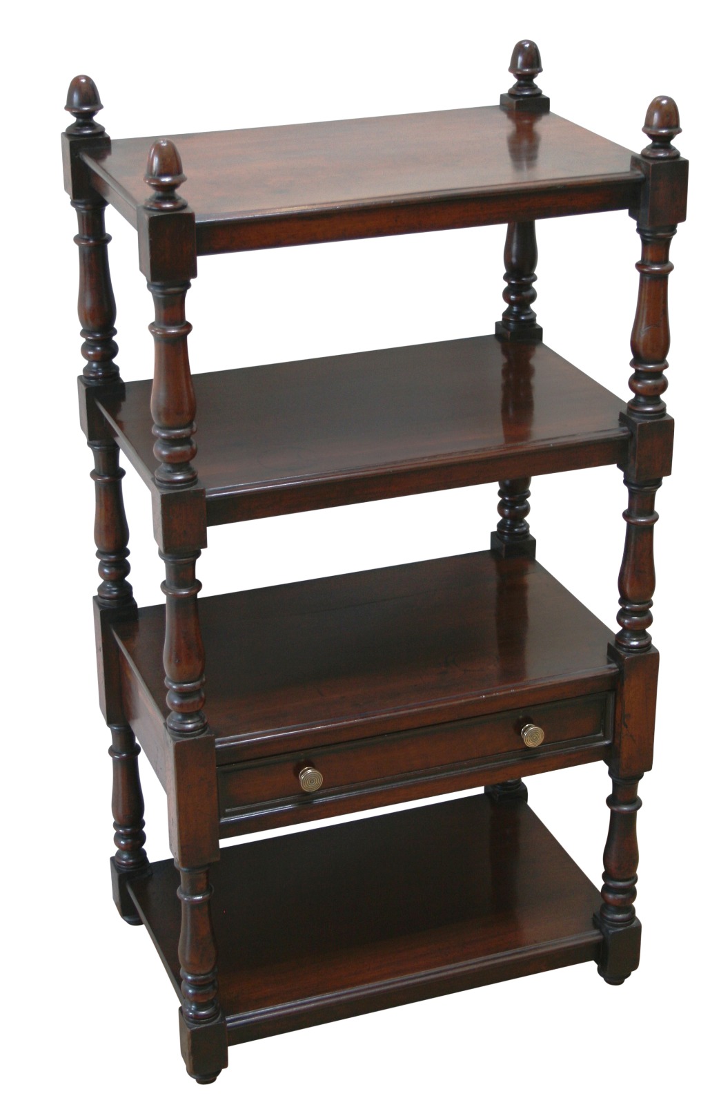 William IV Mahogany 4 Tier Whatnot or Dumbwaiter (1 of 3)