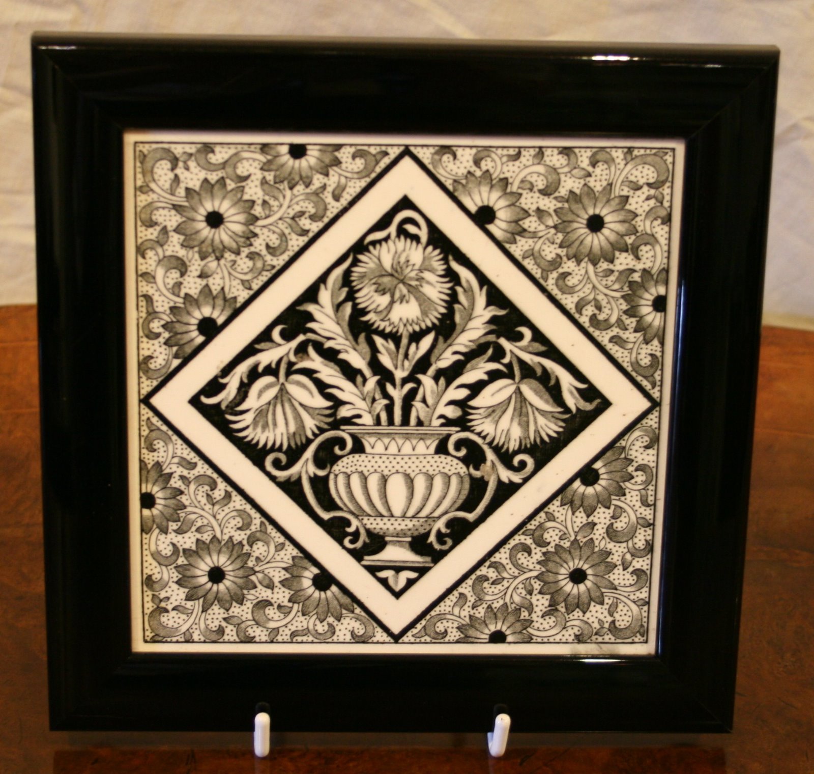 Mintons Aesthetic Movement Tile c.1882 (1 of 1)