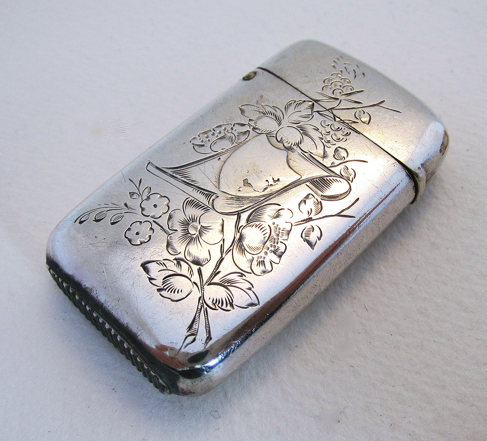 Rare Imperial Russian Antique Solid Silver Match Box Striker Vesta Case. Moscow Hallmarked 84 Zolotniki 1886 (1 of 9) Rare Imperial Russian Antique Solid Silver Match Box Striker Vesta Case. Moscow Hallmarked 84 Zolotniki 1886 (1 of 9)