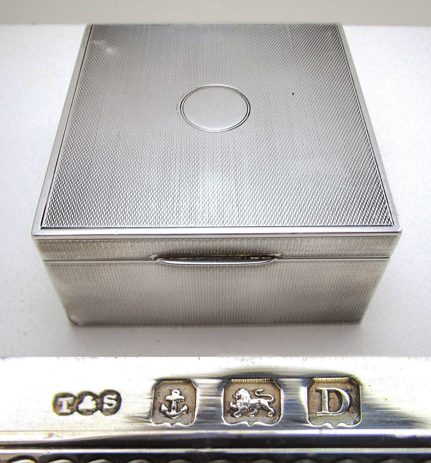 Quality Art Deco Solid Sterling Silver Cigarette Cigar Trinket Jewelry Casket Case Box. Minimalist. Turner & Simpson 1928 (1 of 1) Quality Art Deco Solid Sterling Silver Cigarette Cigar Trinket Jewelry Casket Case Box. Minimalist. Turner & Simpson 1928 (1 of 1)