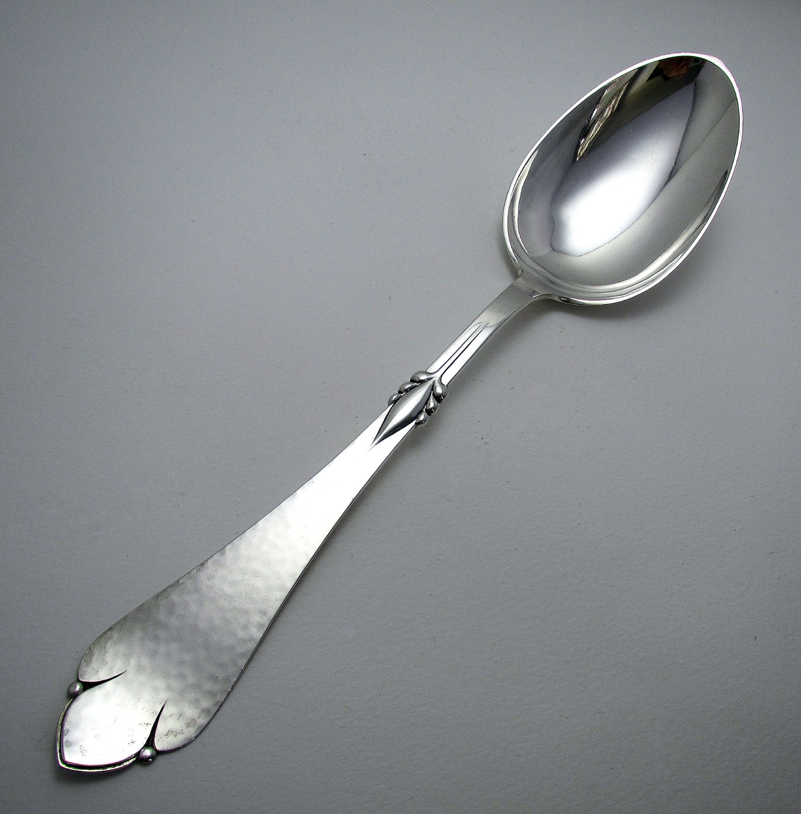 Superb Large 10 3/4' Danish Skonvirke 1927 Solid Silver Serving / Basting Spoon. Denmark Christian F.Heise (1 of 1) Superb Large 10 3/4' Danish Skonvirke 1927 Solid Silver Serving / Basting Spoon. Denmark Christian F.Heise (1 of 1)