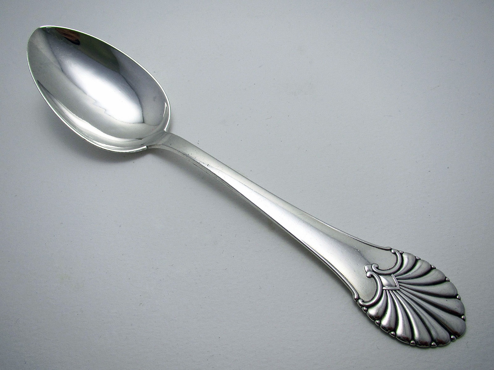 Danish Art Deco 1922 Solid Silver 8 1/4' Table / Serving Spoon. Denmark Christian F.Heise (1 of 7) Danish Art Deco 1922 Solid Silver 8 1/4' Table / Serving Spoon. Denmark Christian F.Heise (1 of 7)