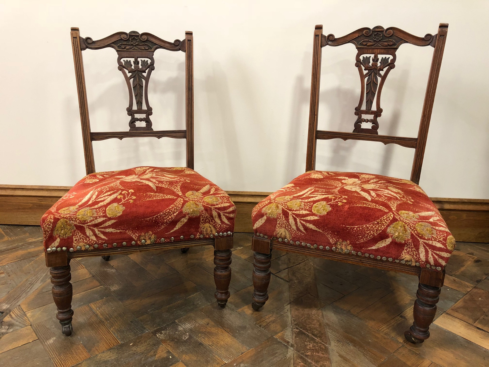 Pair of Edwardian Bedroom Nursing Chairs (1 of 1) Pair of Edwardian Bedroom Nursing Chairs (1 of 1)