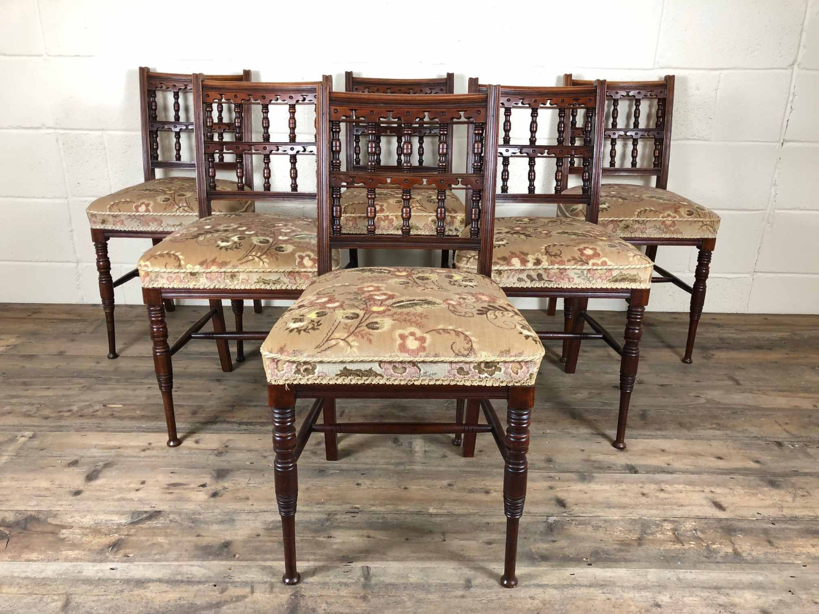 Set of Six Edwardian Mahogany Dining Chairs (1 of 1) Set of Six Edwardian Mahogany Dining Chairs (1 of 1)