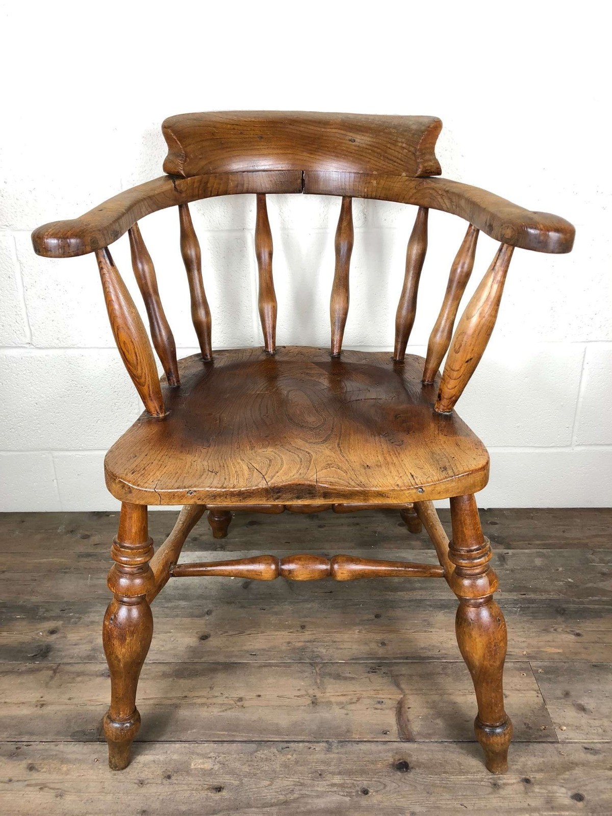 Antique Smokers Bow Chair or Captain’s Chair (1 of 1) Antique Smokers Bow Chair or Captain’s Chair (1 of 1)