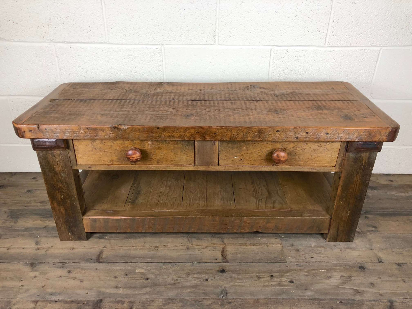 Rustic Wooden Coffee Table (1 of 1) Rustic Wooden Coffee Table (1 of 1)