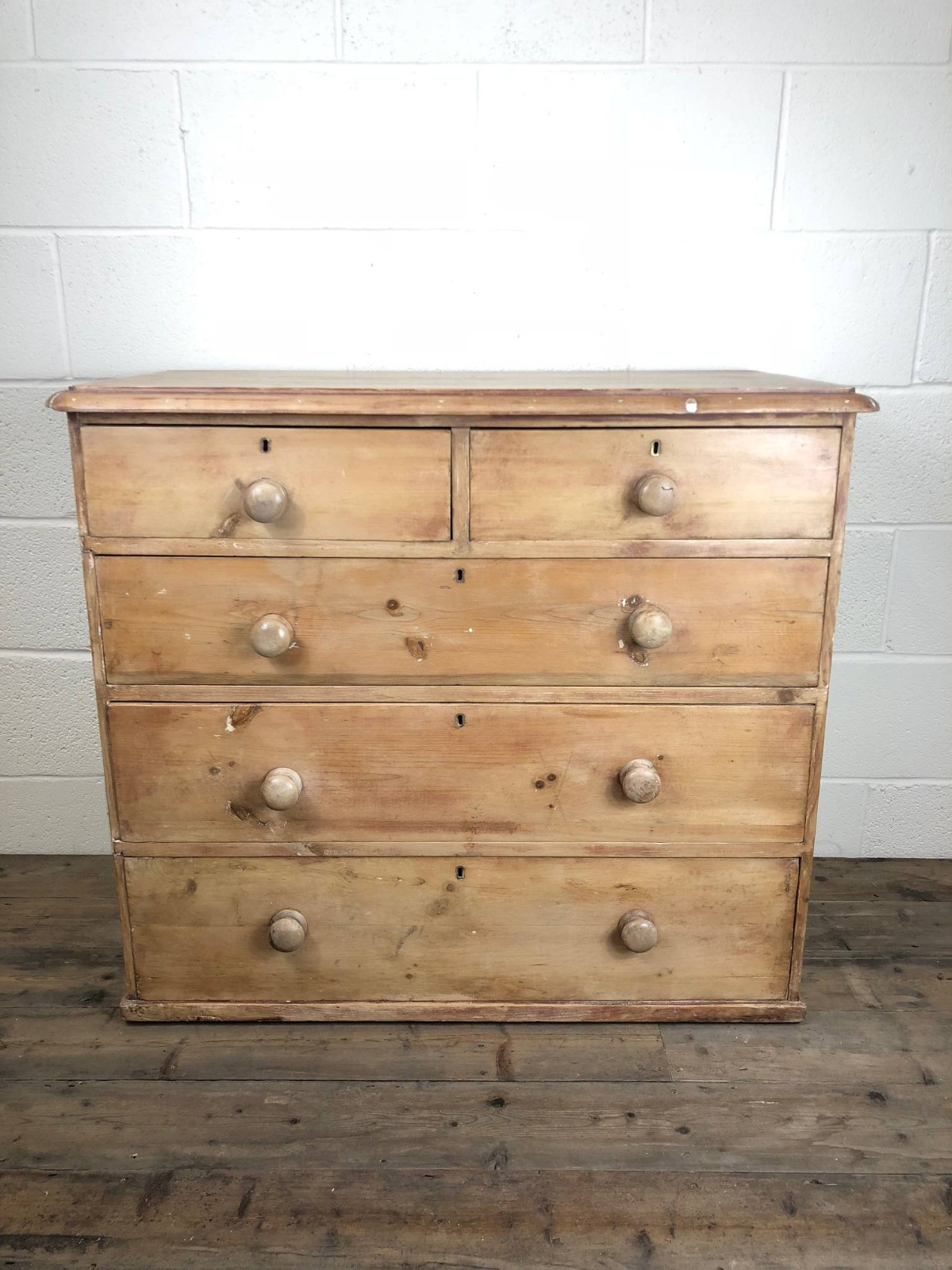 Antique Pine Chest of Drawers (1 of 1) Antique Pine Chest of Drawers (1 of 1)