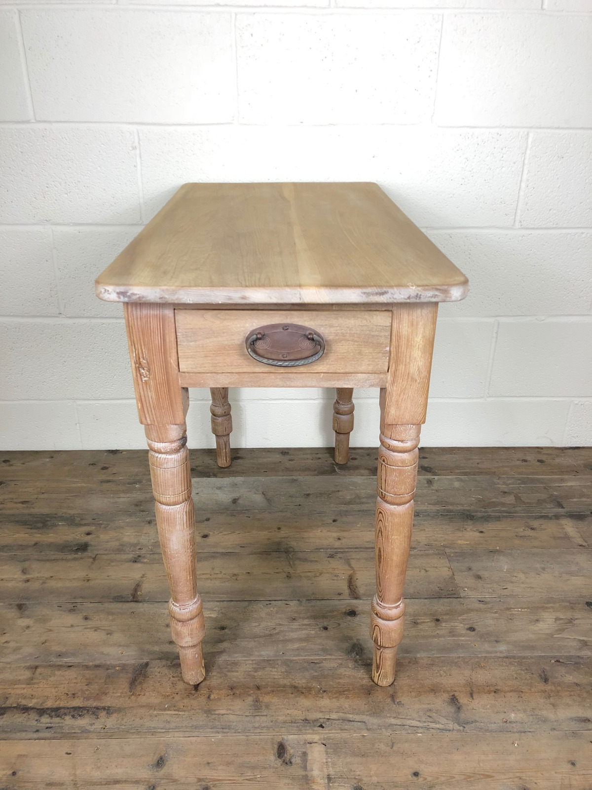 Small Antique Pine Side Table with Single Drawer (1 of 1) Small Antique Pine Side Table with Single Drawer (1 of 1)