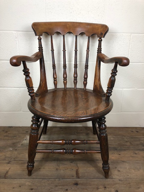 19th Century Ash & Elm Circular Seat Smoker’s Bow Chair (1 of 1) 19th Century Ash & Elm Circular Seat Smoker’s Bow Chair (1 of 1)