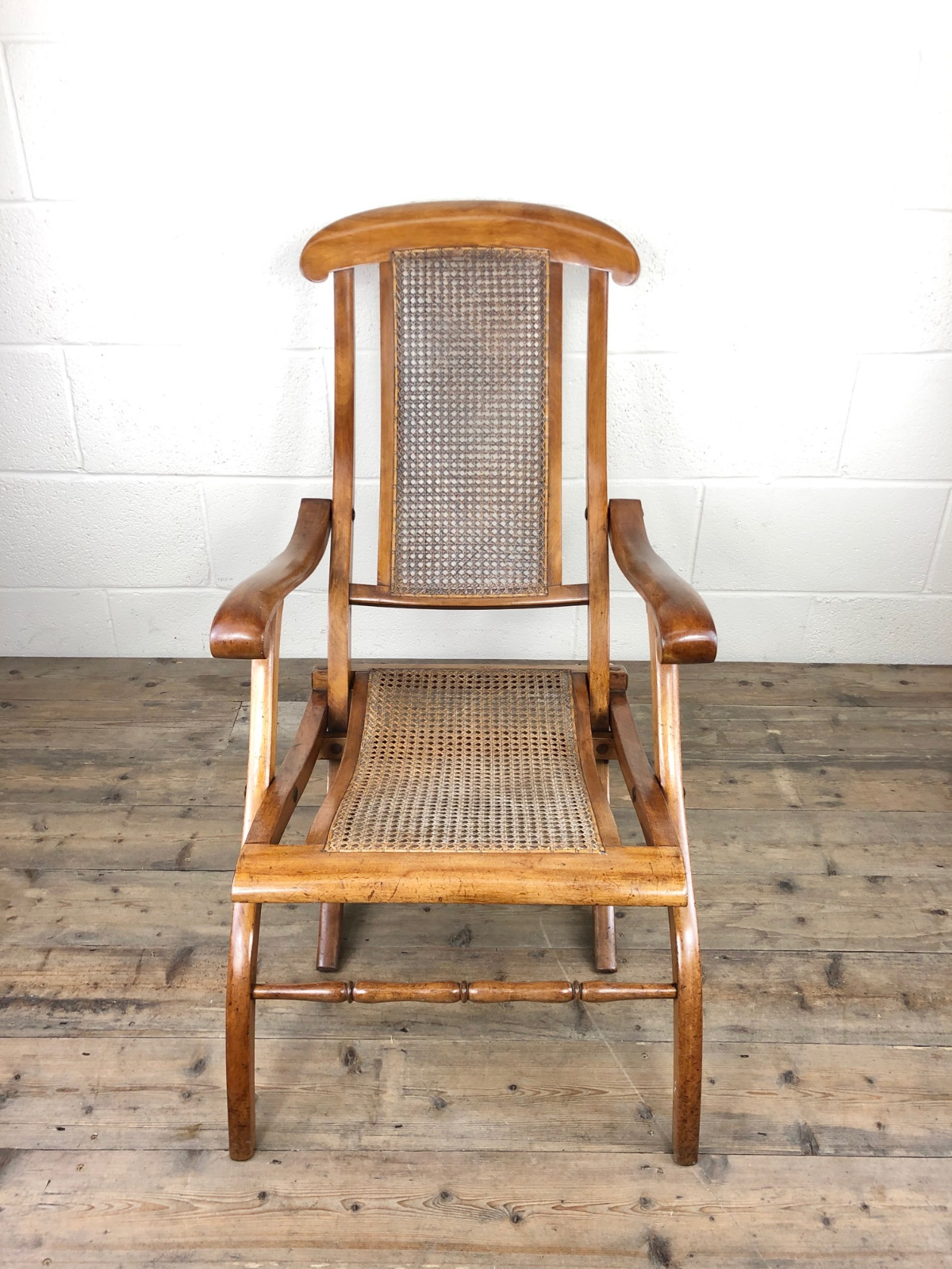 Antique Walnut Folding Armchair with Cane Seat (1 of 13) Antique Walnut Folding Armchair with Cane Seat (1 of 13)