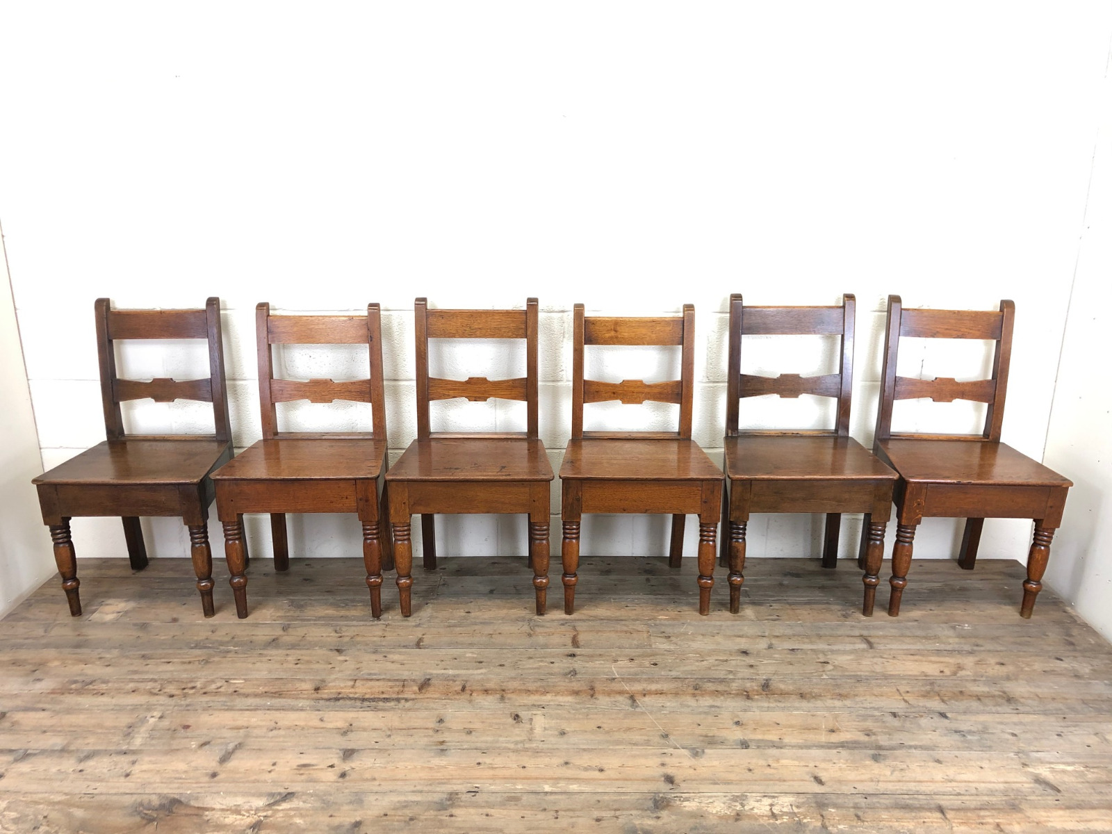 Set of Six Antique 19th Century Welsh Oak Bar Back Chairs (1 of 11) Set of Six Antique 19th Century Welsh Oak Bar Back Chairs (1 of 11)