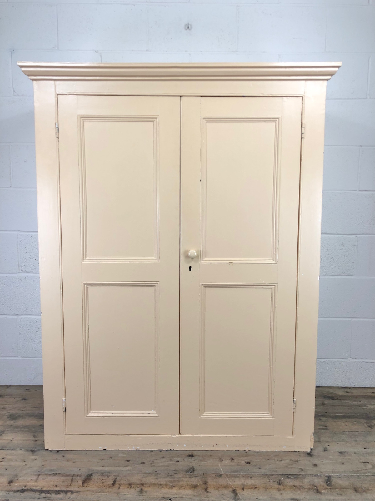 Antique Painted Pine Kitchen Cupboard (1 of 9) Antique Painted Pine Kitchen Cupboard (1 of 9)