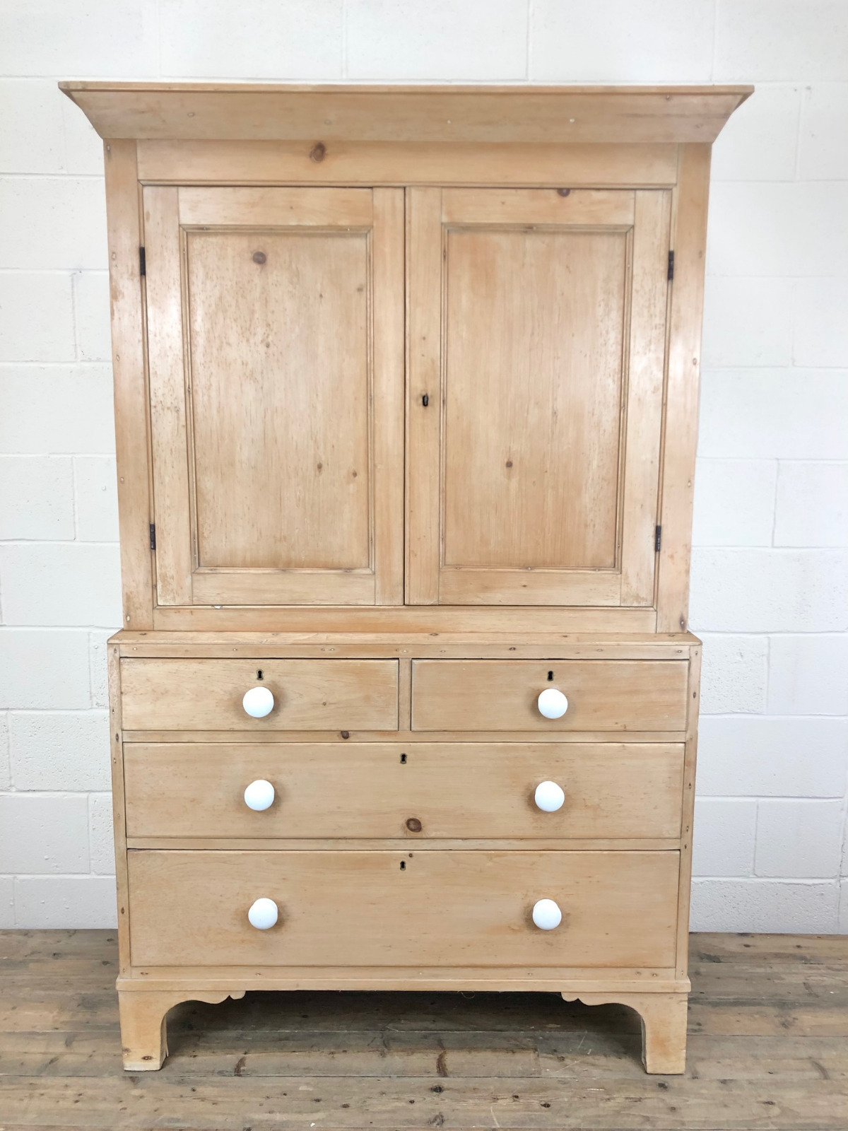 Antique Victorian Pine Linen Press Cupboard (1 of 12) Antique Victorian Pine Linen Press Cupboard (1 of 12)