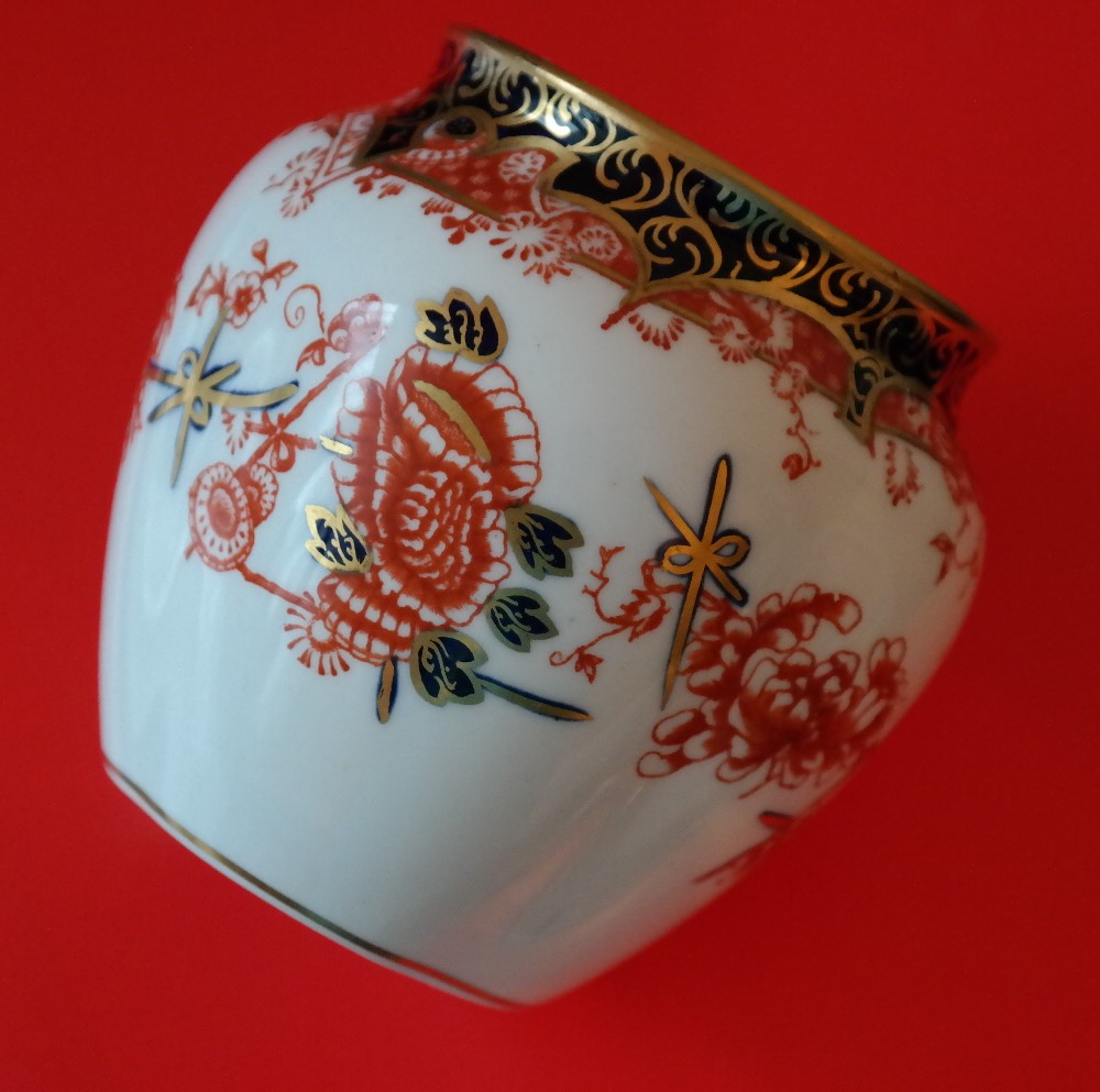 Antique Royal Crown Derby Imari Bone China Pot c.1913 (1 of 9)