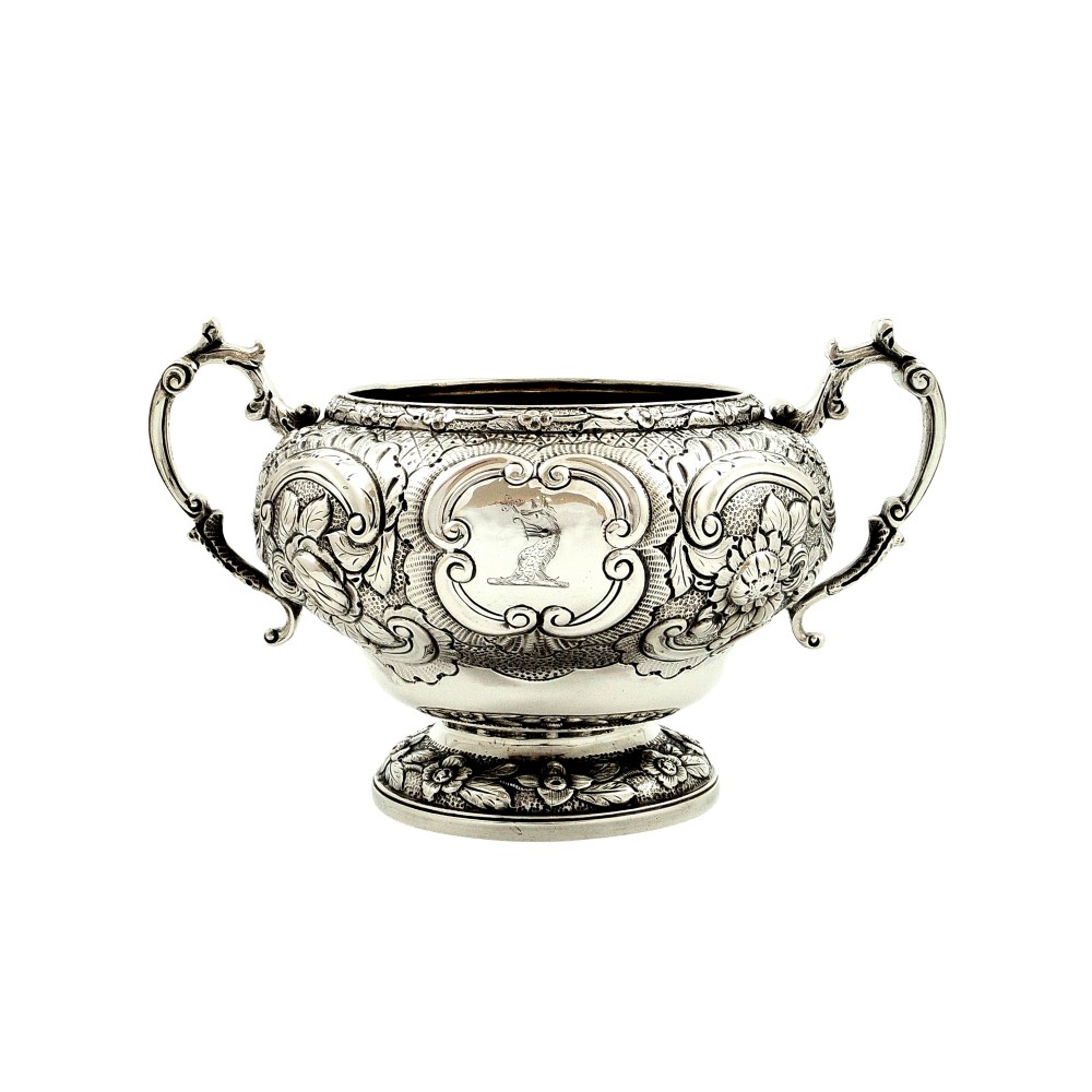 Antique Georgian Sterling Silver 2 Handle Bowl 1820 (1 of 1) Antique Georgian Sterling Silver 2 Handle Bowl 1820 (1 of 1)