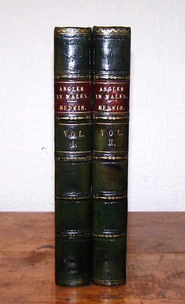 1834 The Angler in Wales or Days & Nights of Sportsmen by Thomas Medwin, Complete in 2 Volumes, First Edition (1 of 7)